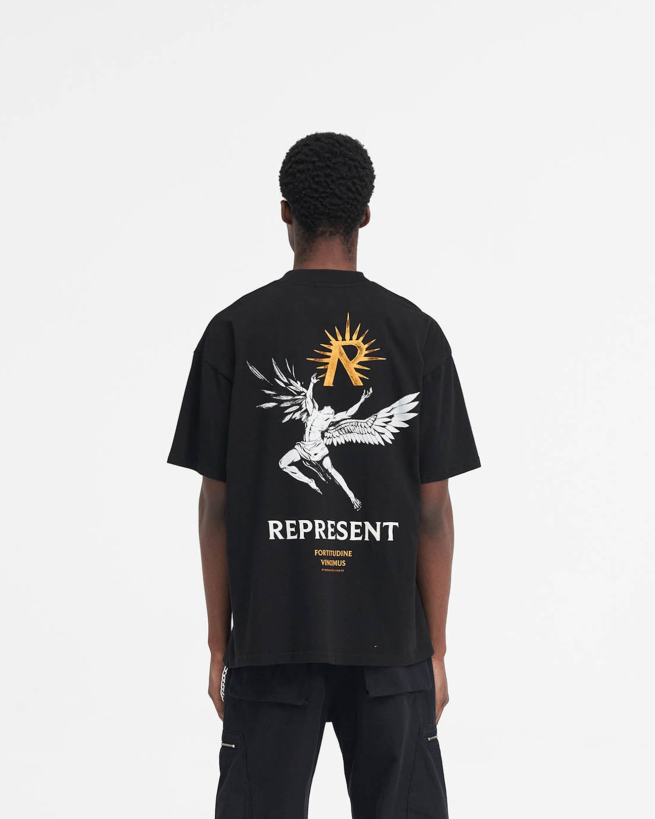 Icarus T-Shirt | Jet Black | REPRESENT