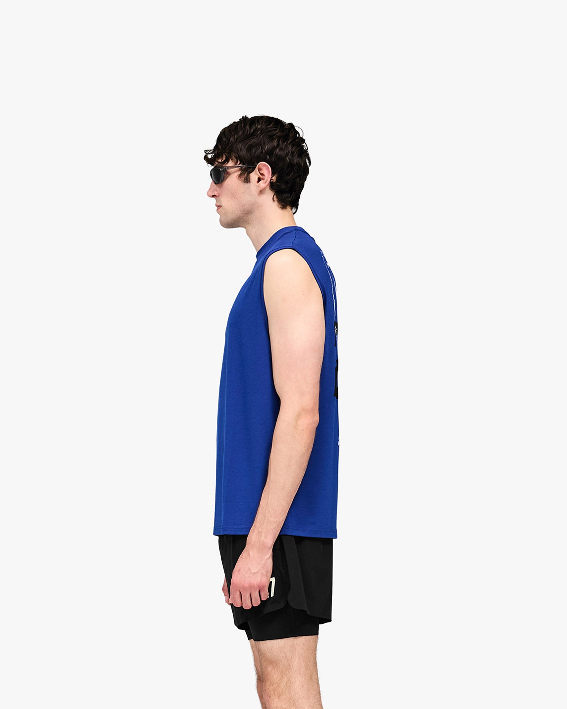 247 Stockholm Oversized Tank - Blue