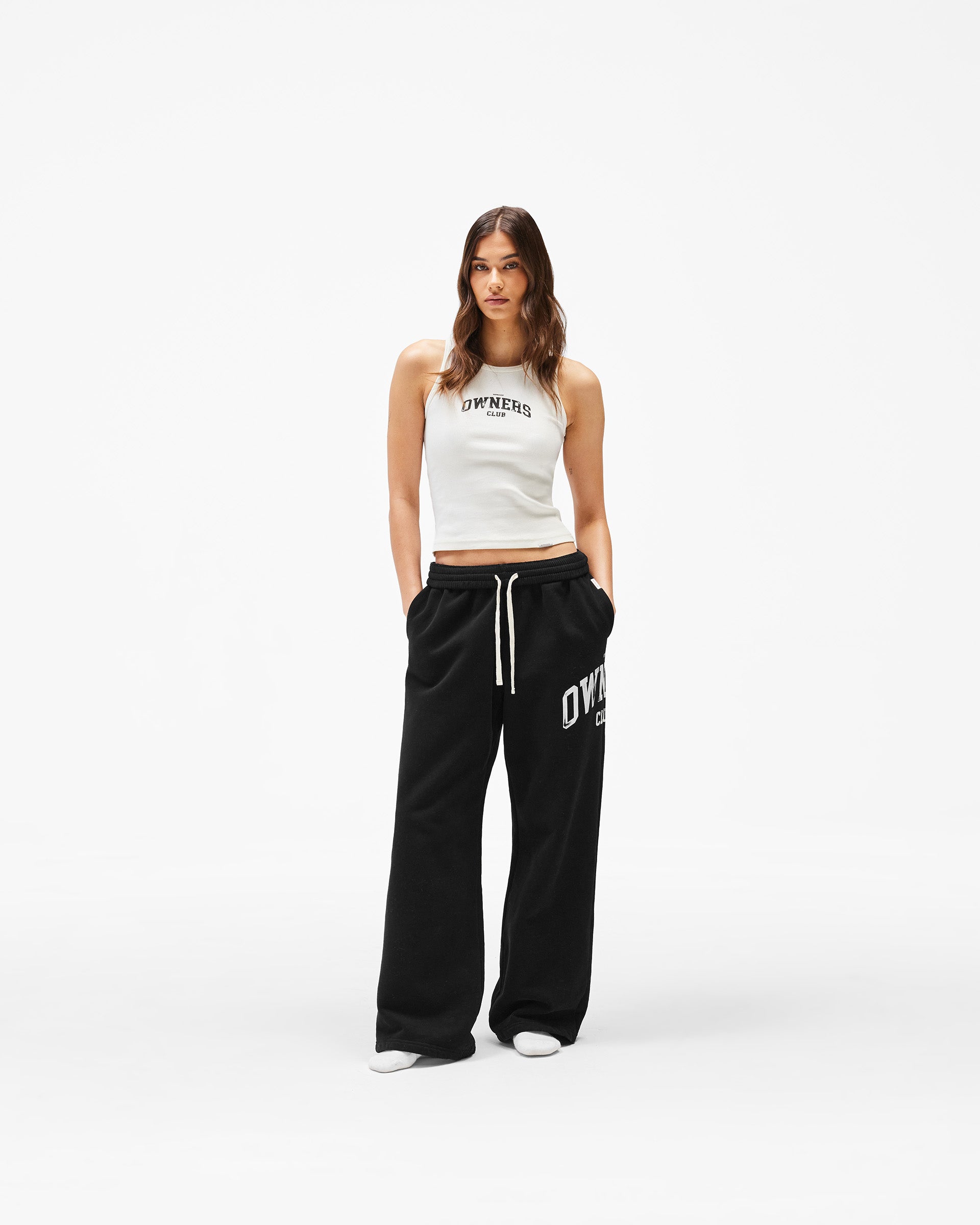 Represent Owners Club Rib Vest - Chalk