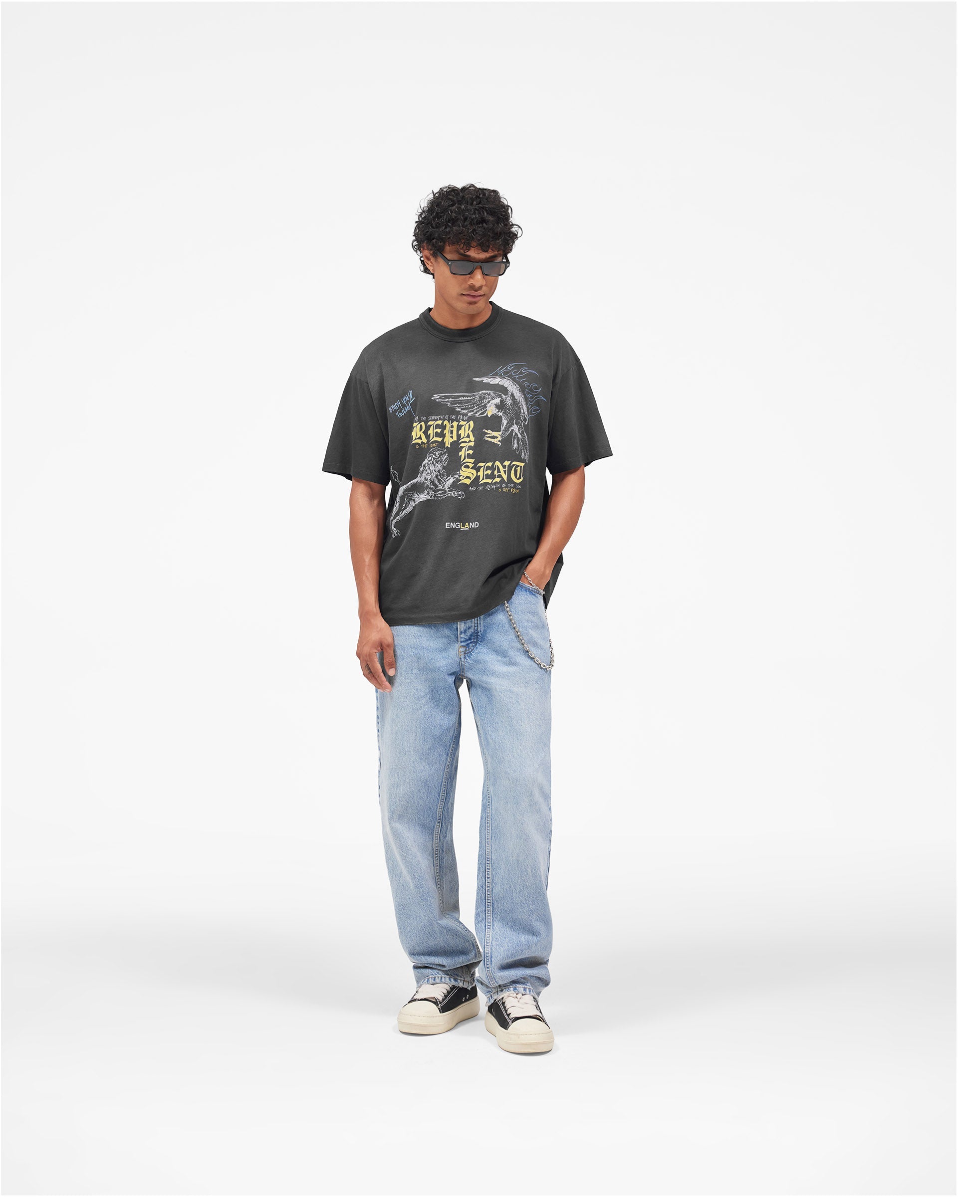 Enemy T-Shirt - Washed Black
