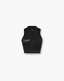 247 Zip Front Performance Crop