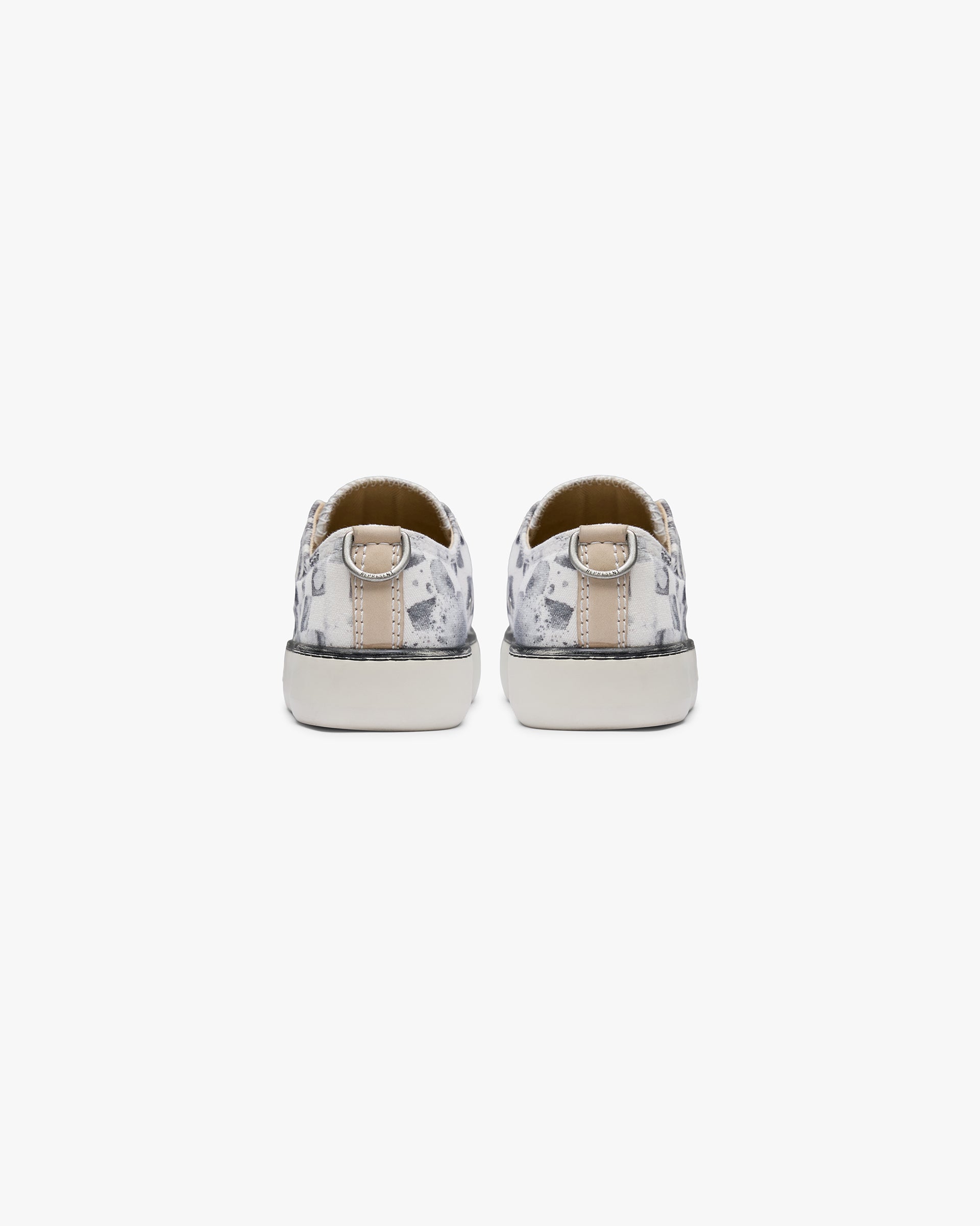 Rep-Cap - Flat White Black