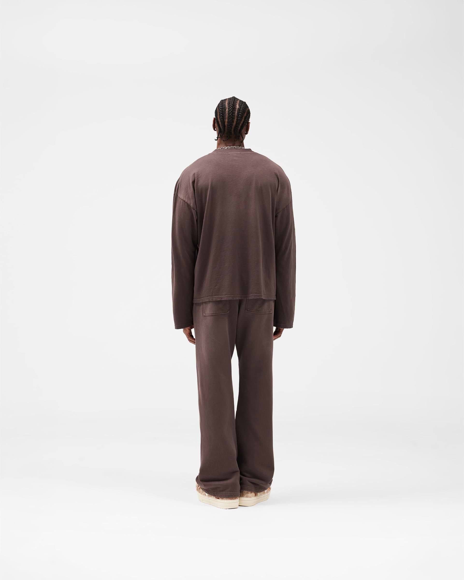 EngLAnd Long Sleeve T-Shirt - Washed Brown