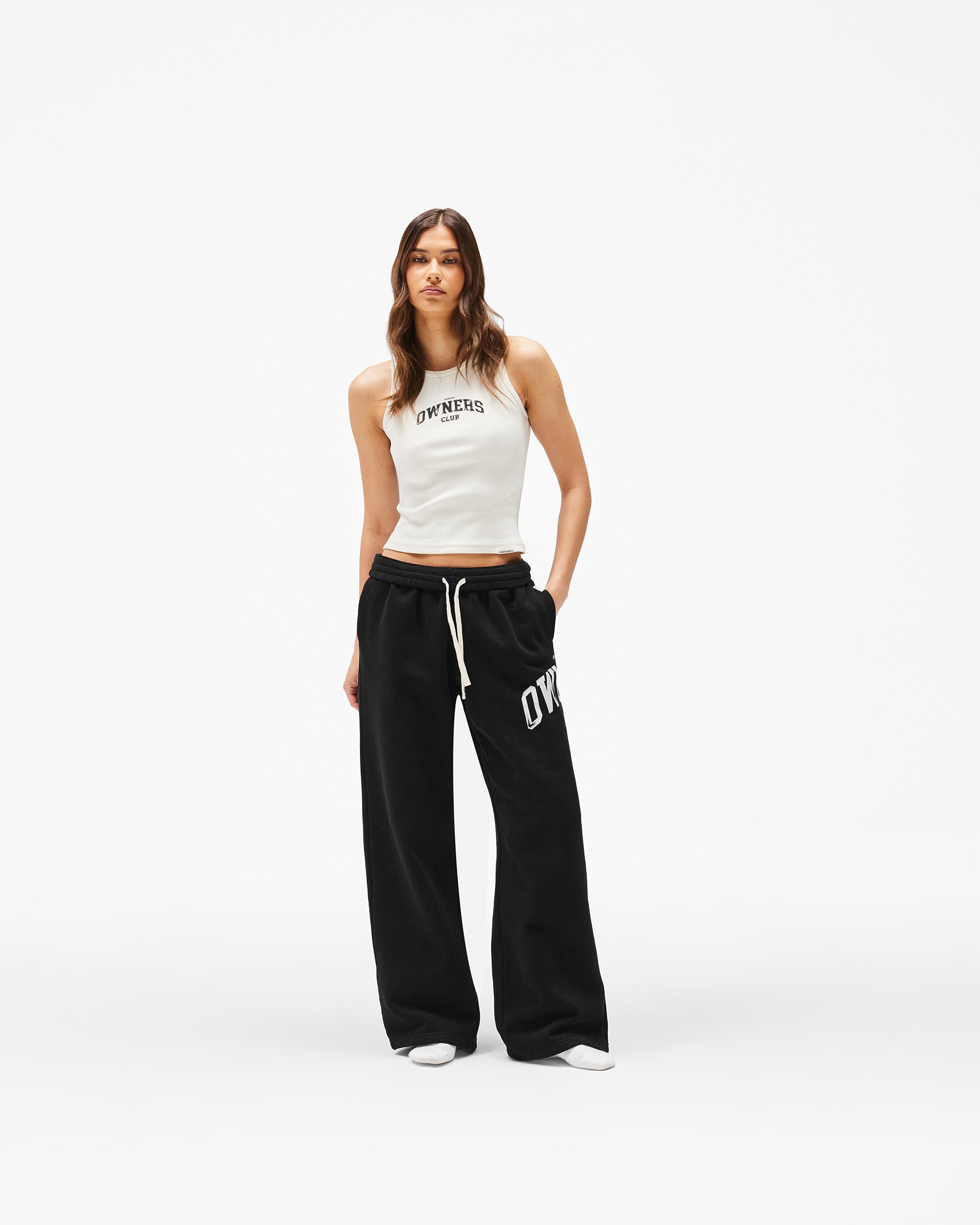 Represent Owners Club Rib Vest - Chalk