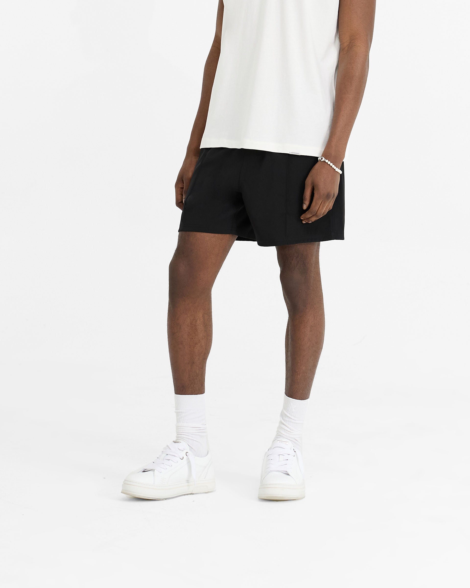 Initial Sweatshorts - Ice Grey Marl