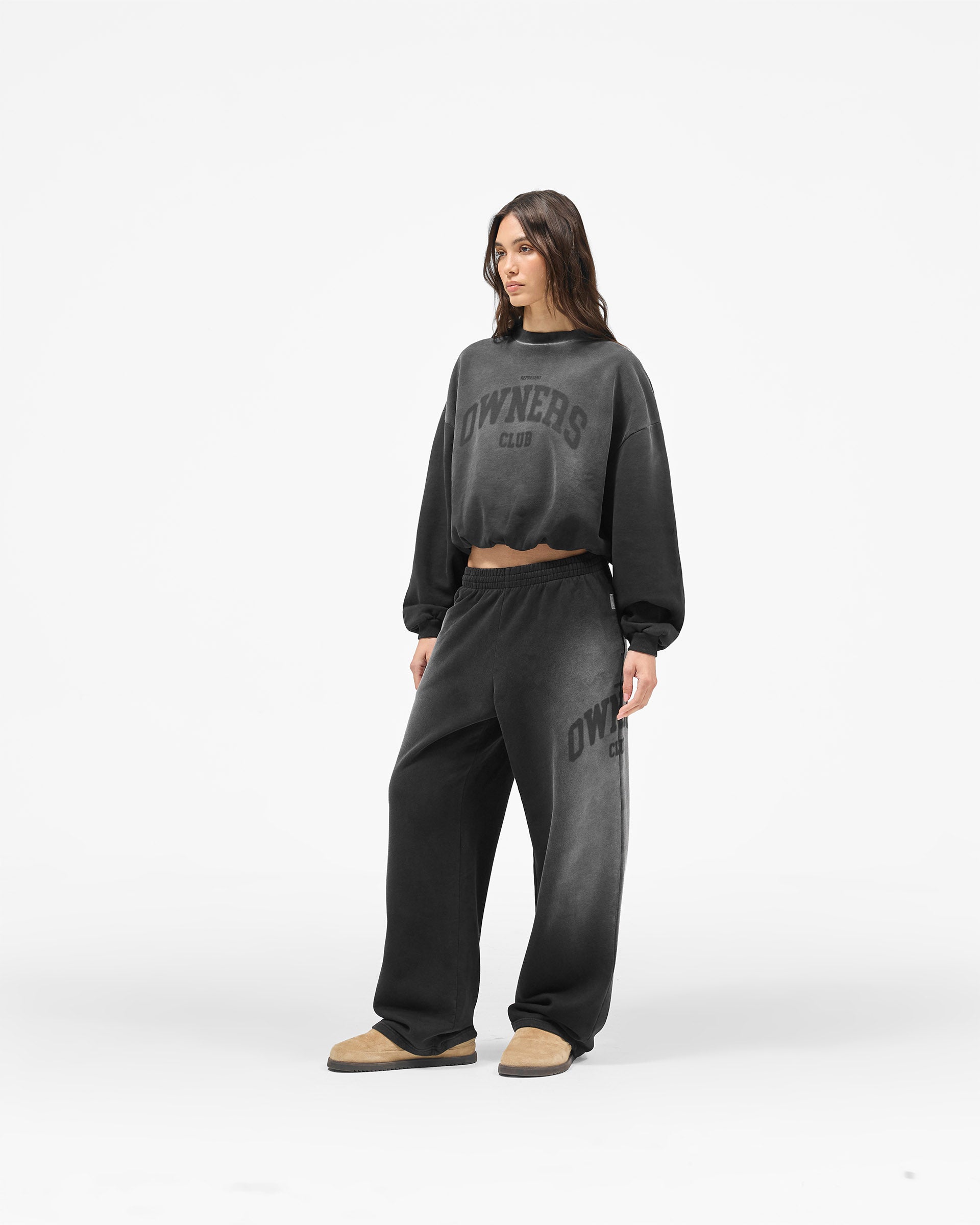 Represent Owners Club Sweater - Weathered Black