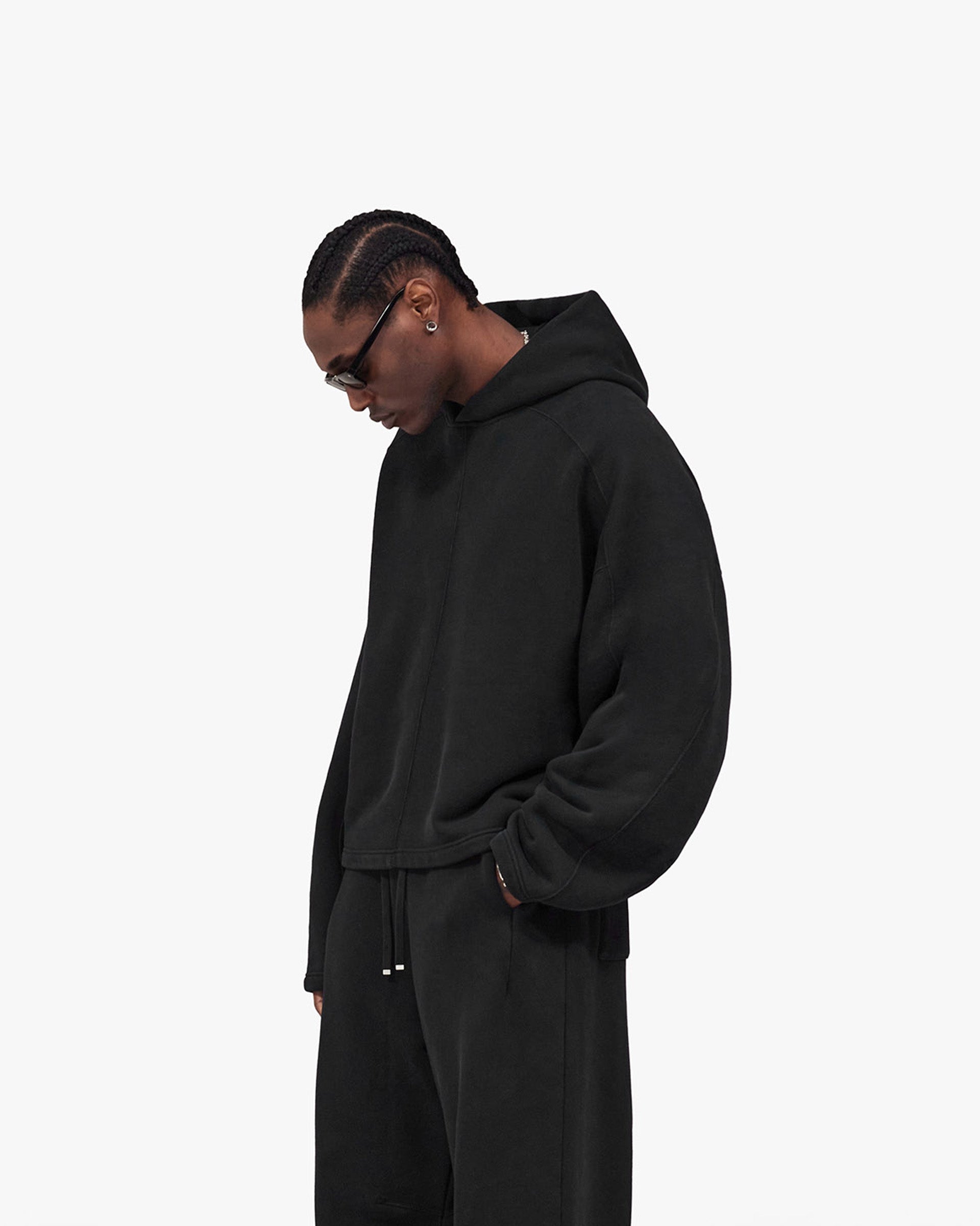 Heavyweight Hoodie - Jet Black