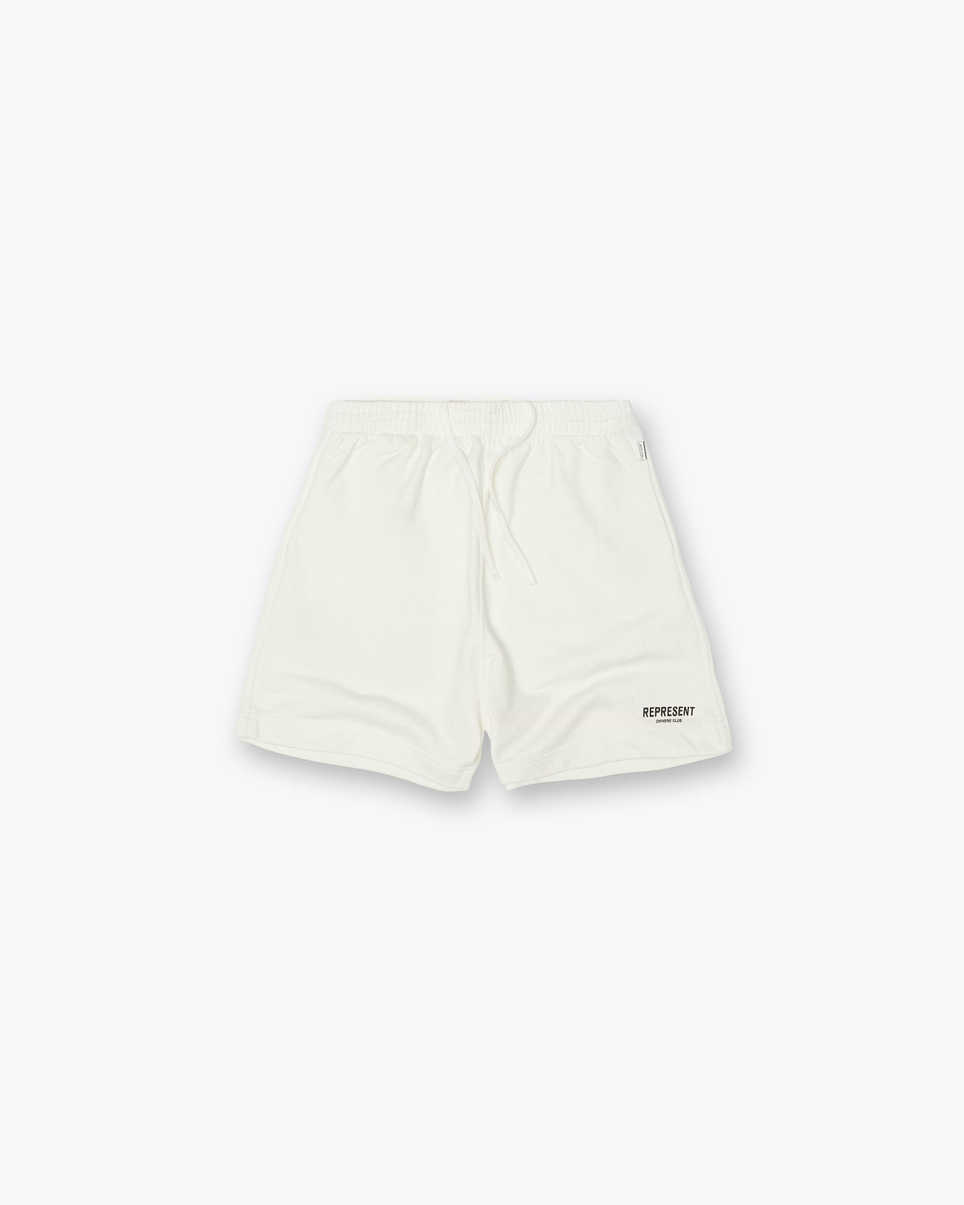 Represent Owners Club Shorts - Flat White