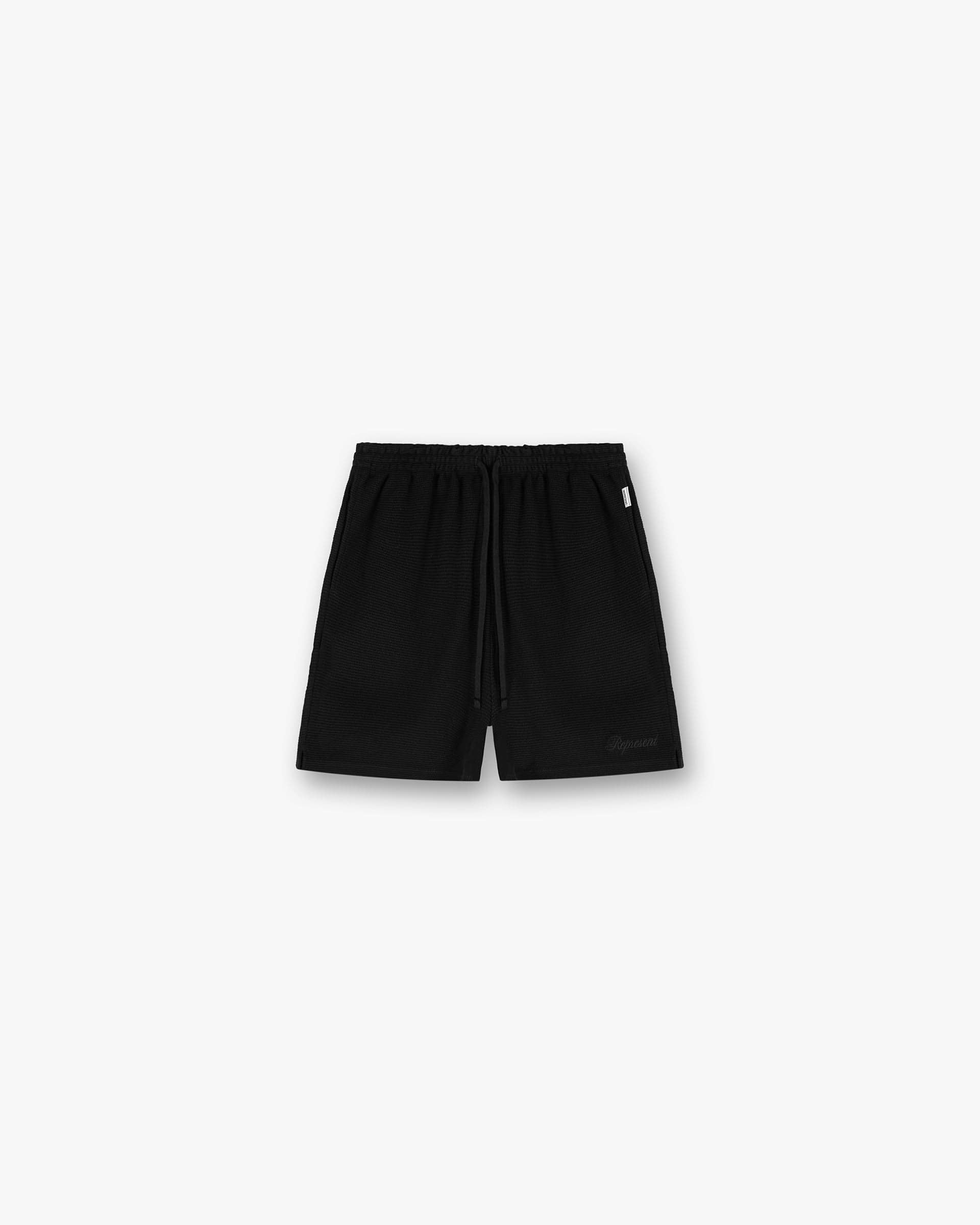 Waffle Shorts - Black