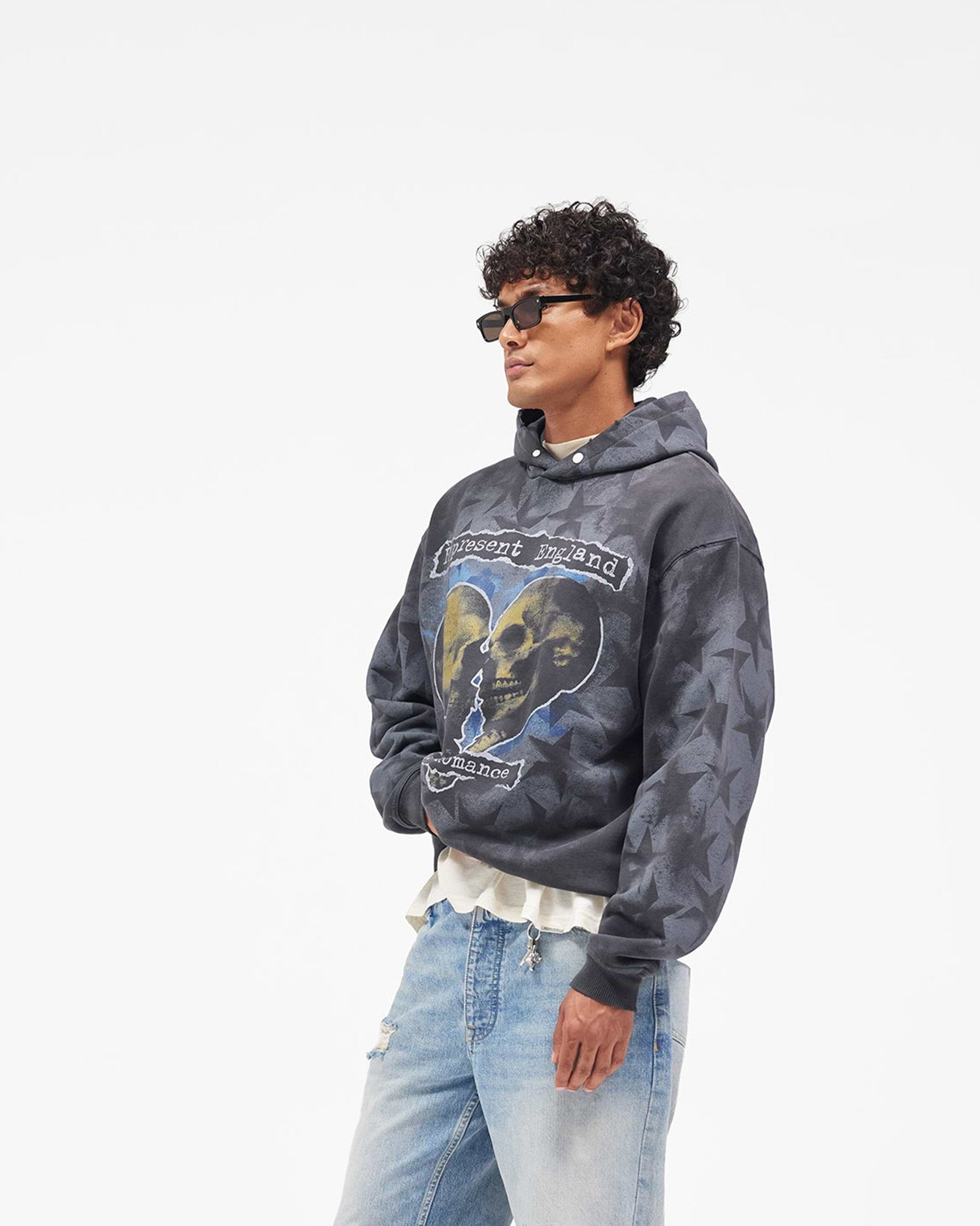 Romance Hoodie - Vintage Black