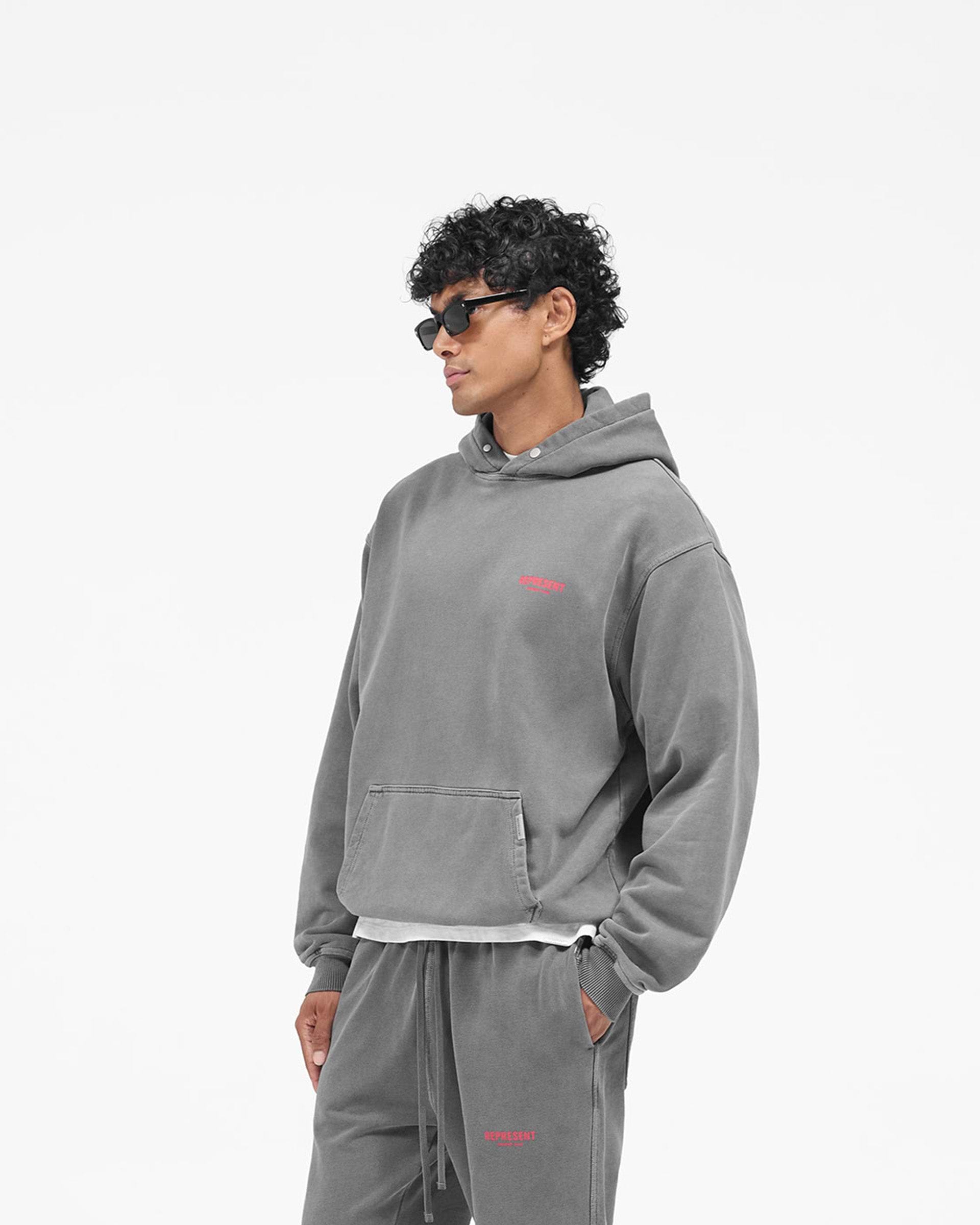 Owners Club Hoodie - Washed Black