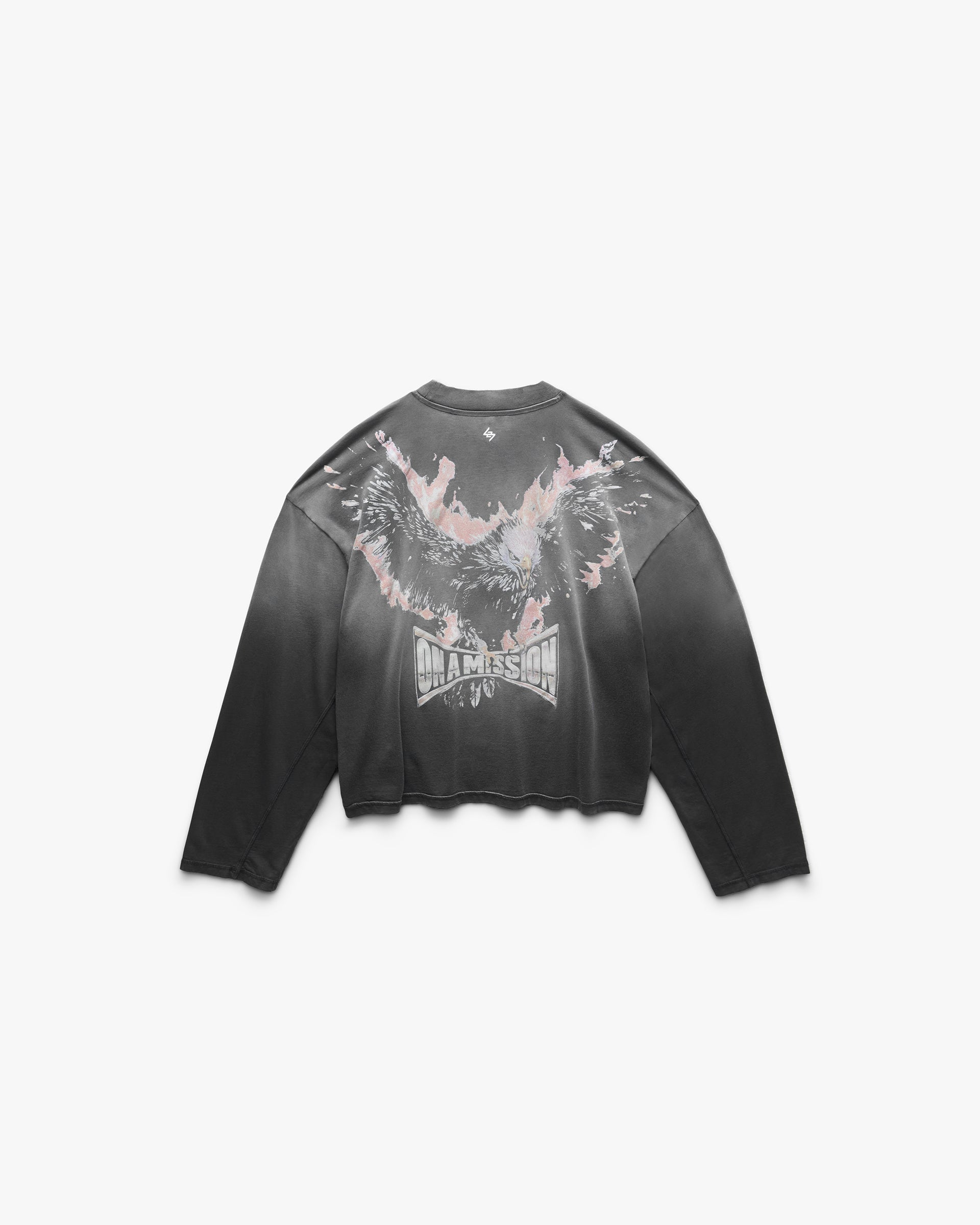 247 Ignite Long Sleeve T-Shirt - Vintage Black - Packshot