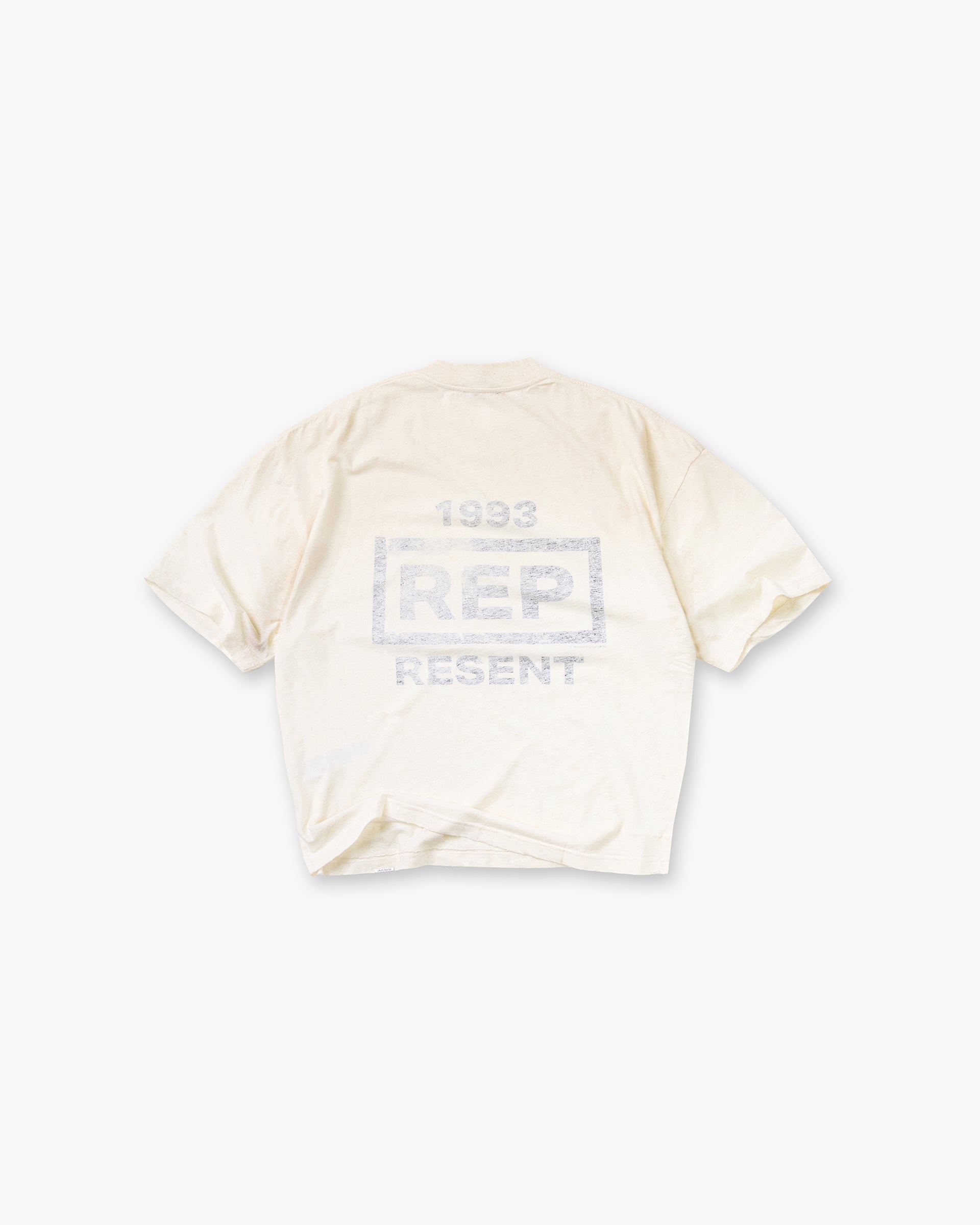 Reverse Resent T-Shirt - Flat White