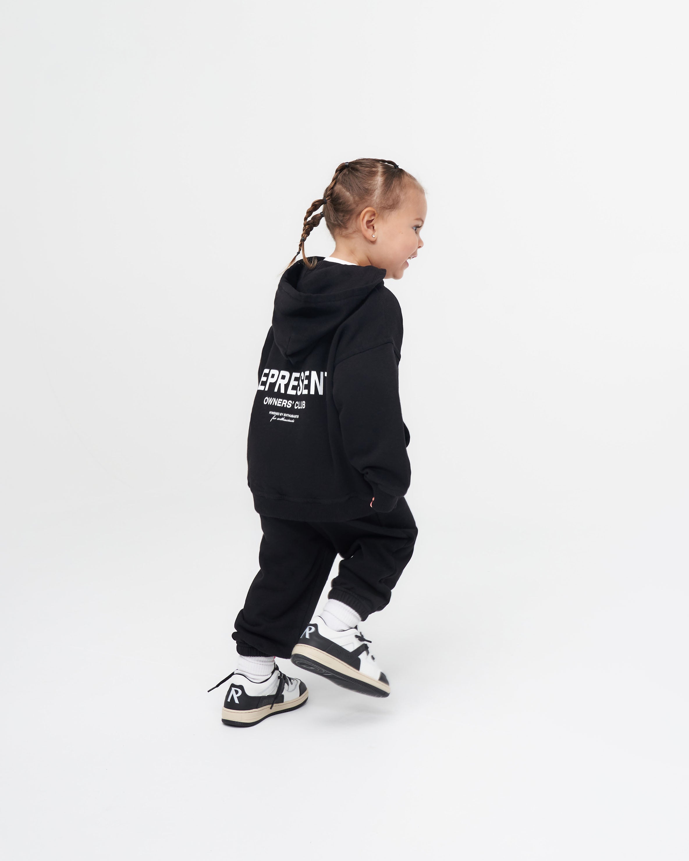 Represent Mini Owners Club Sweatpants | Black Pants Owners Club | Represent Clo