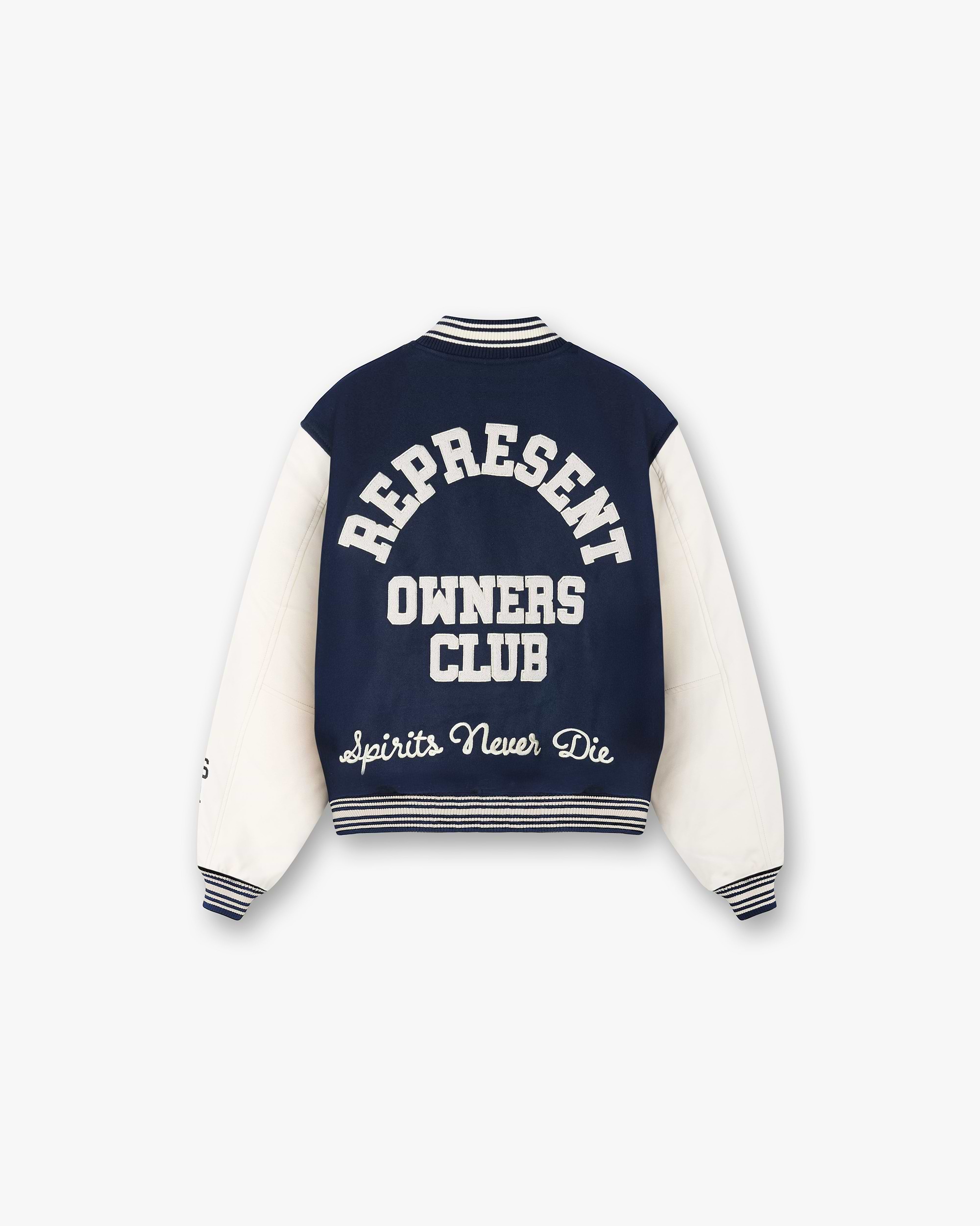 Represent Owners Club Varsity Jacket - Midnight Navy