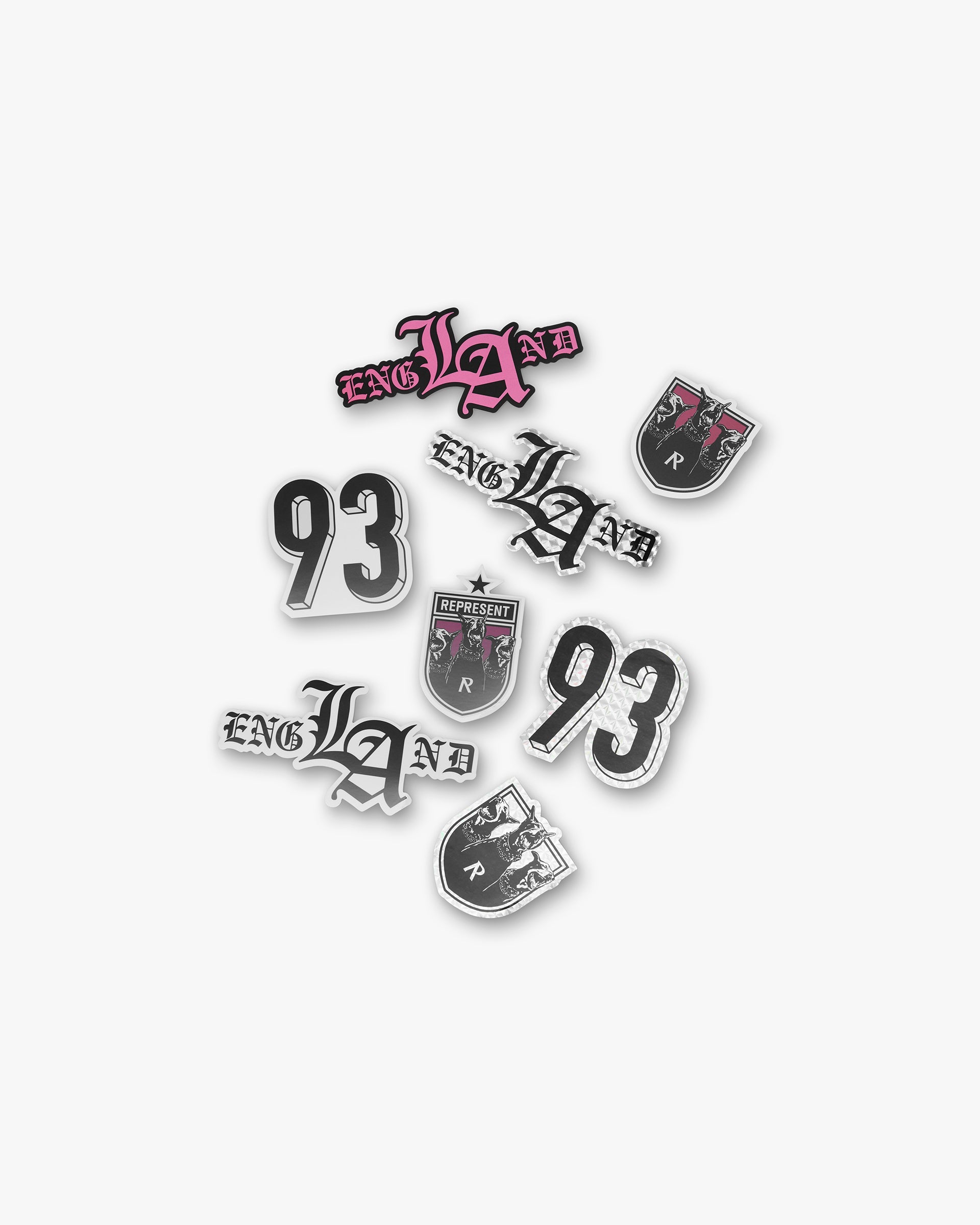 Represent England Stickers - Multi