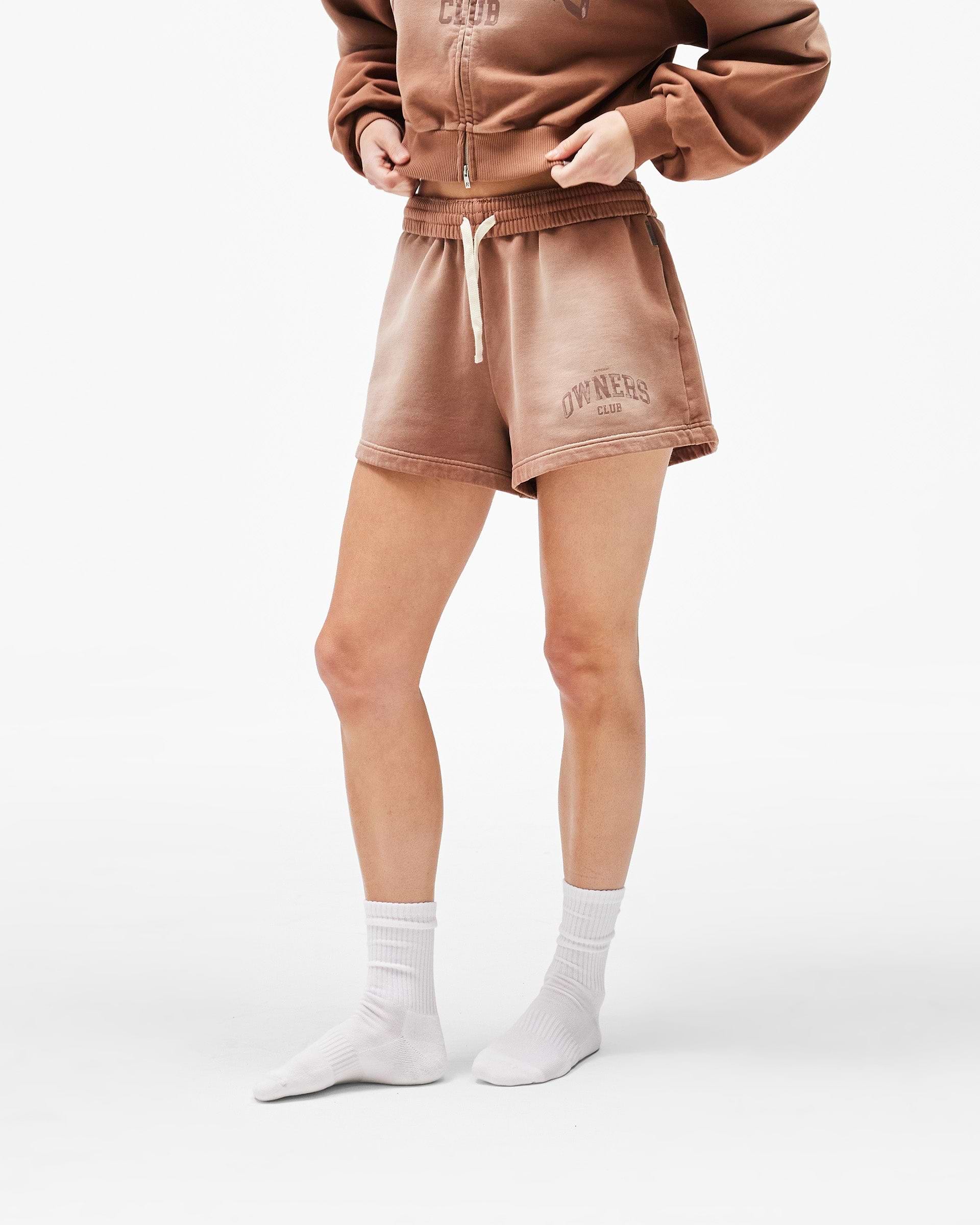 Represent Owners Club Jersey Short - Sienna