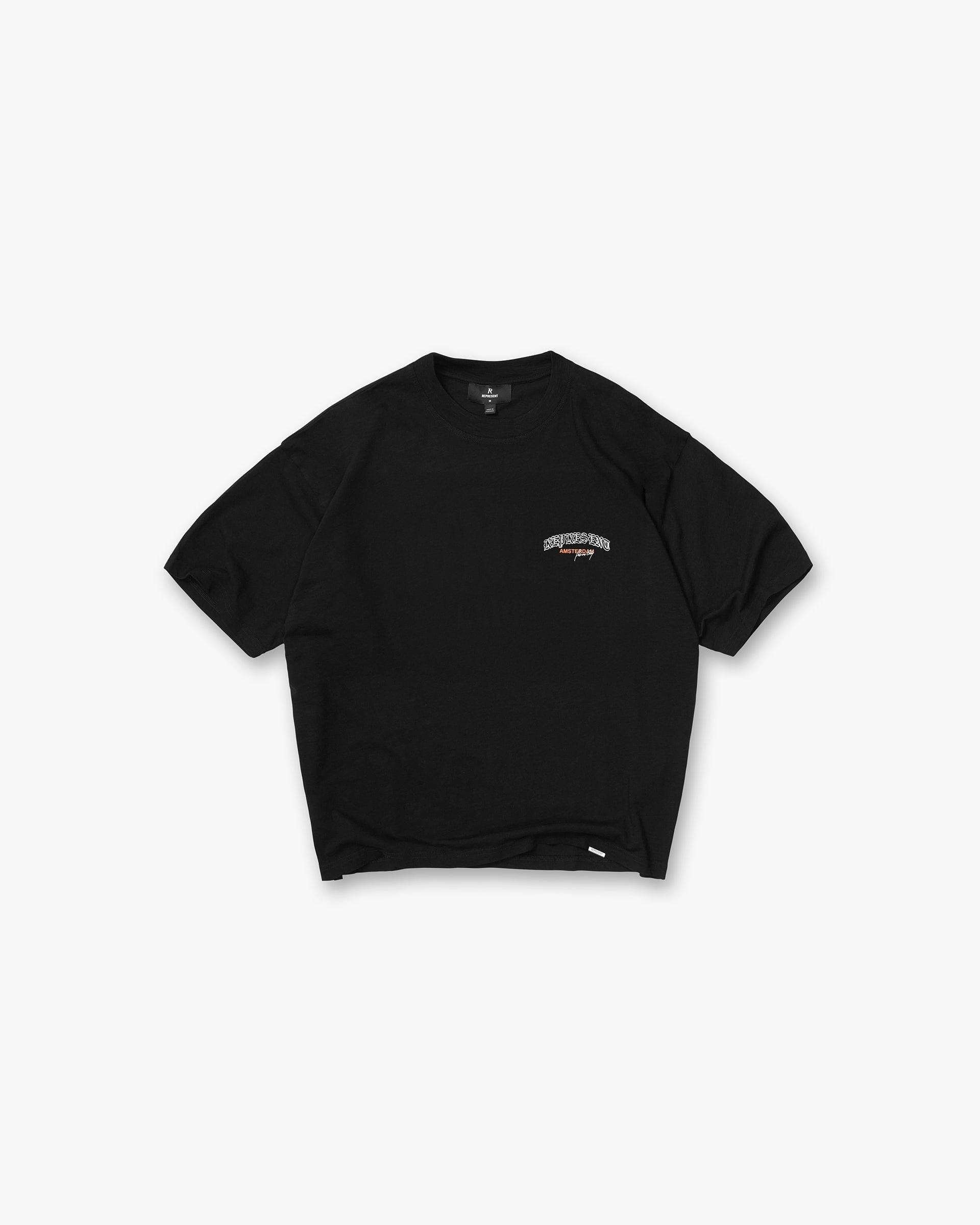 Represent Amsterdam T-Shirt - Black