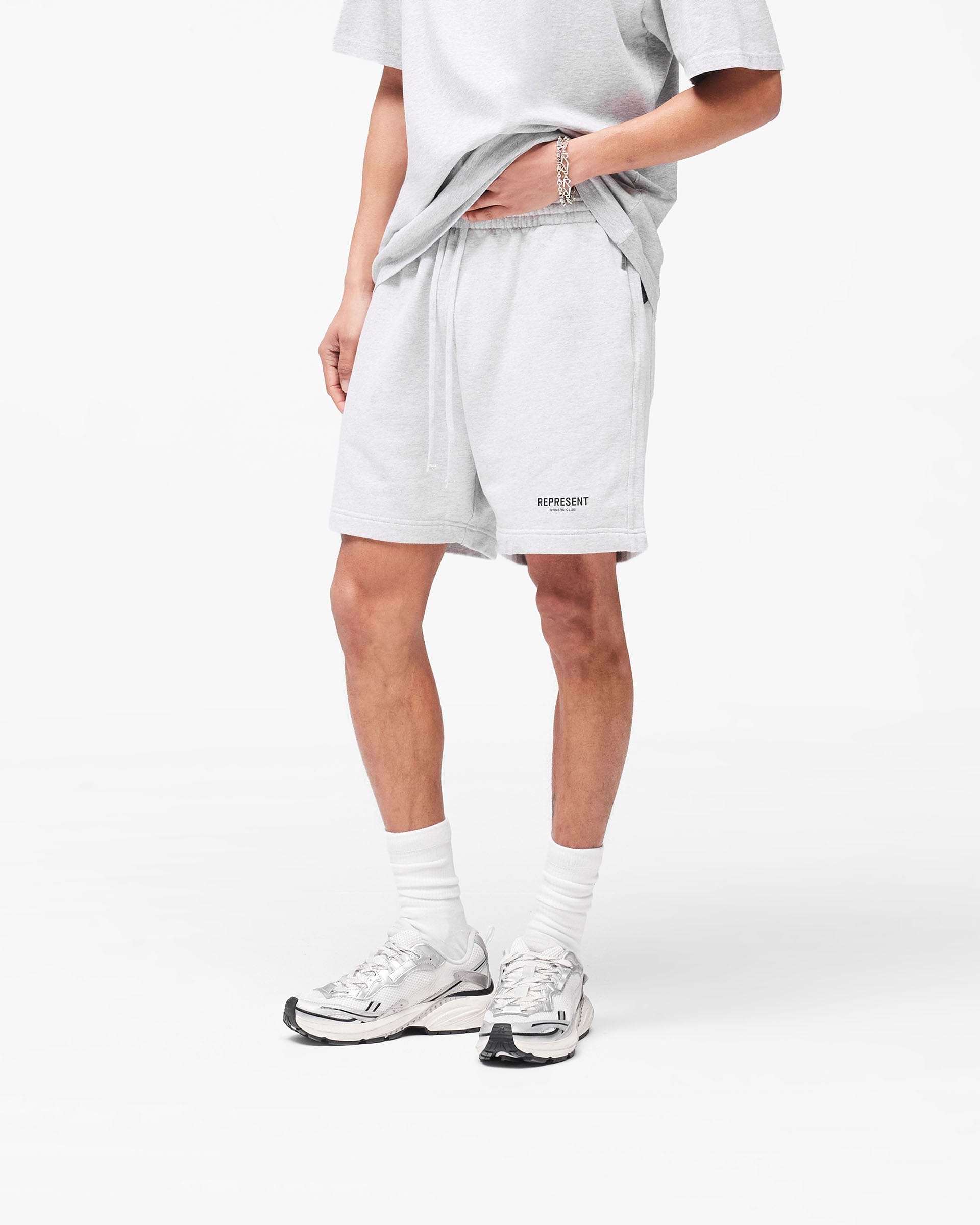 Represent Owners Club Shorts - Ash Grey