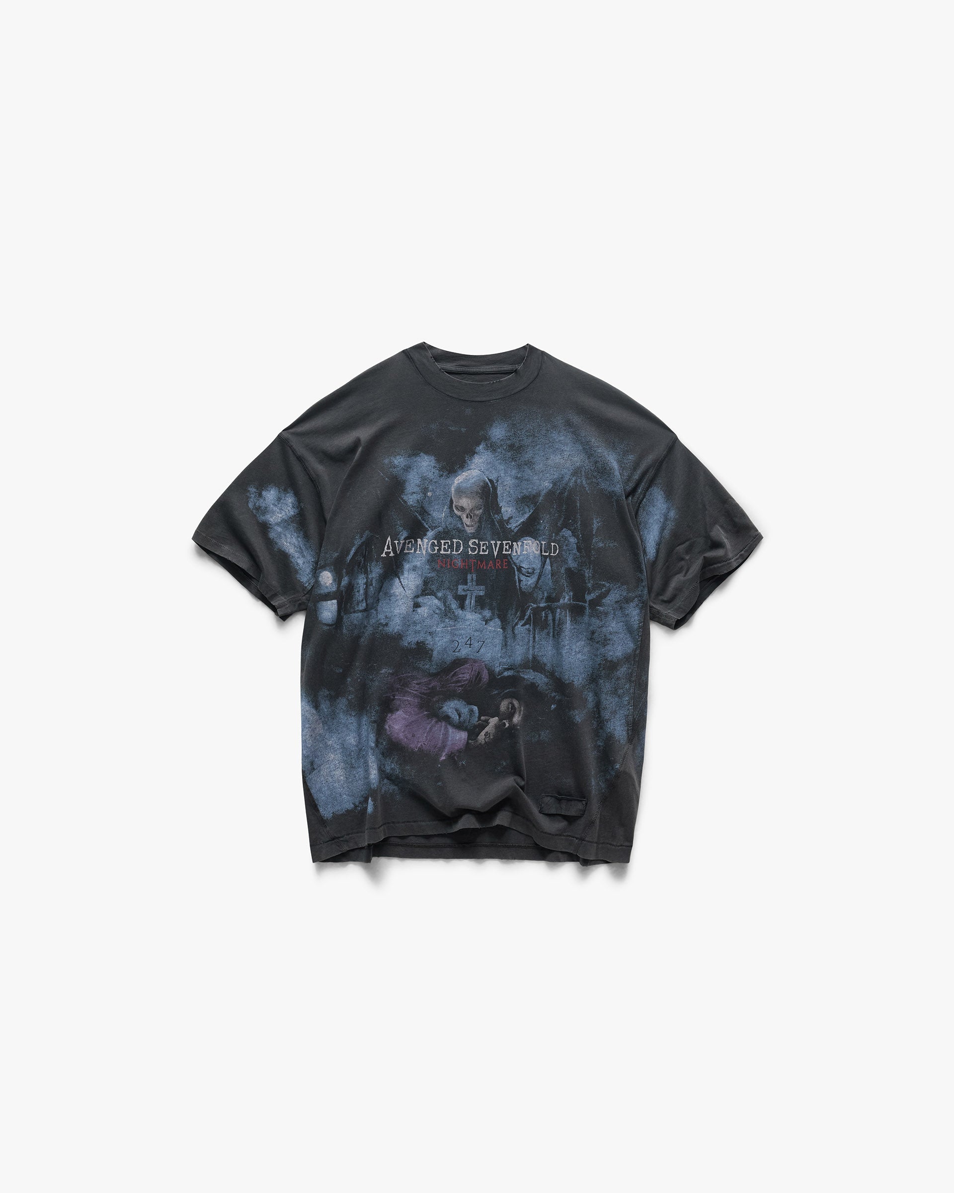 247 x Avenged Sevenfold Nightmare T-Shirt - Aged Black