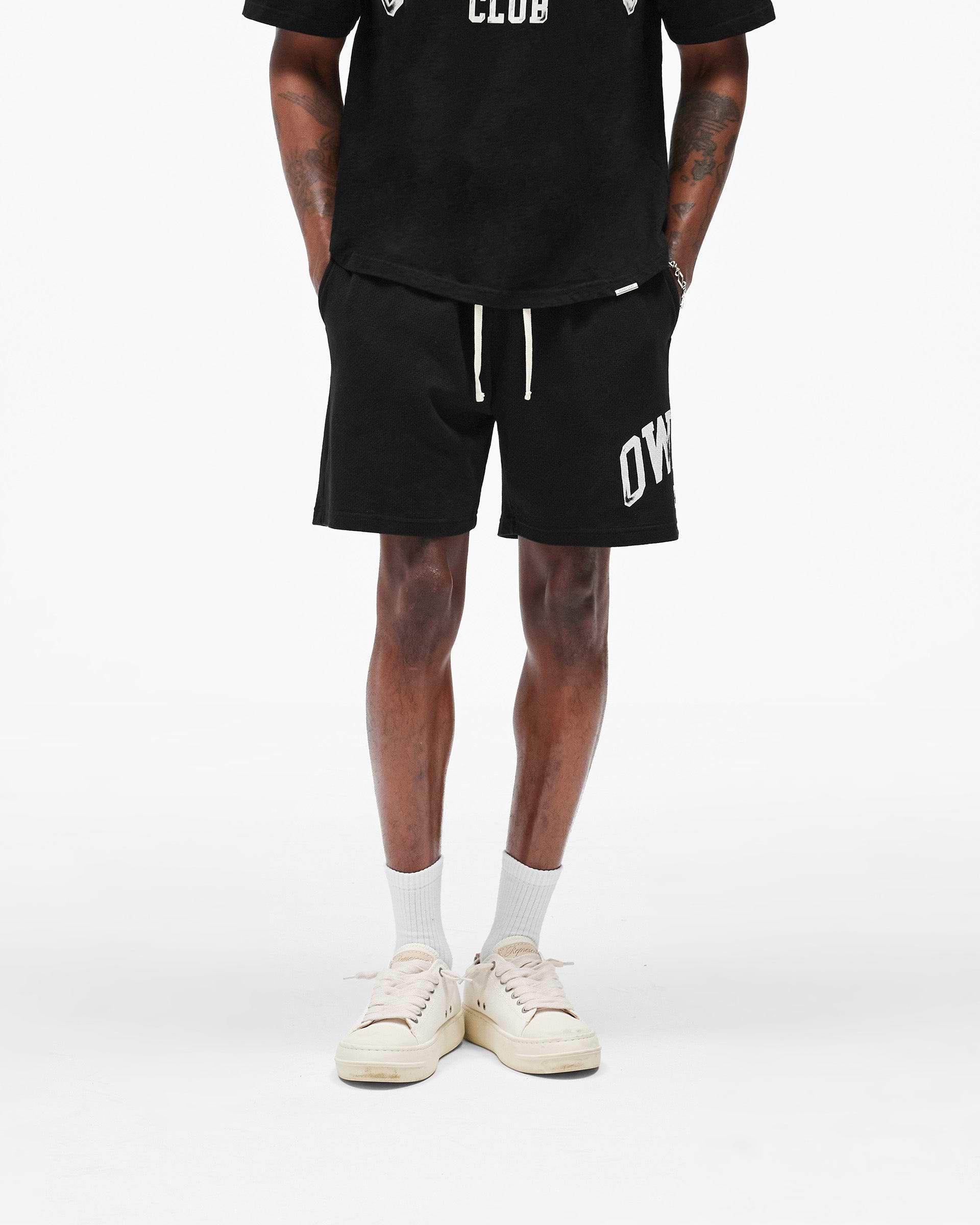 Represent Owners Club Mesh Short - Jet Black
