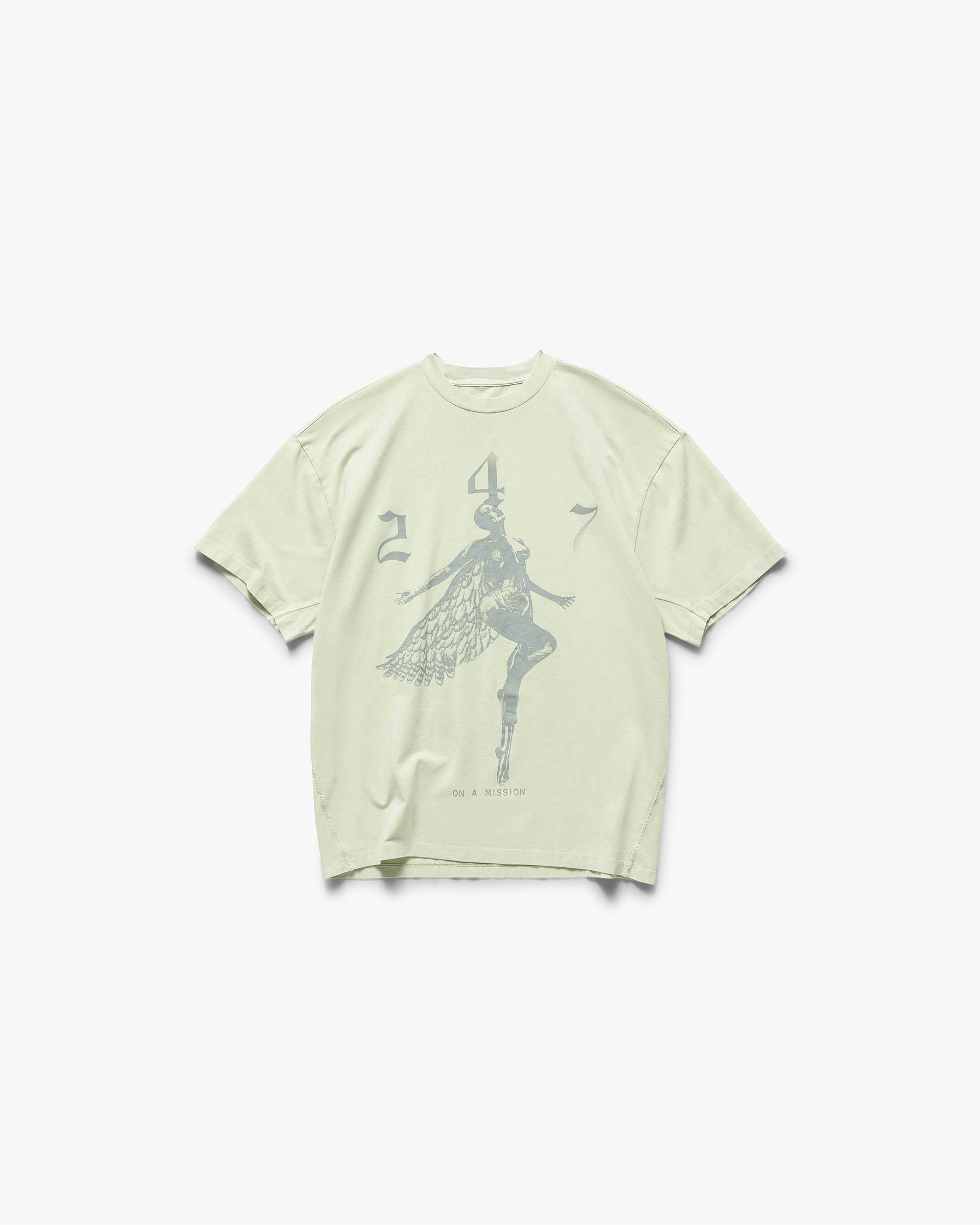 247 Fallen Angel Graphic T-Shirt - Fern