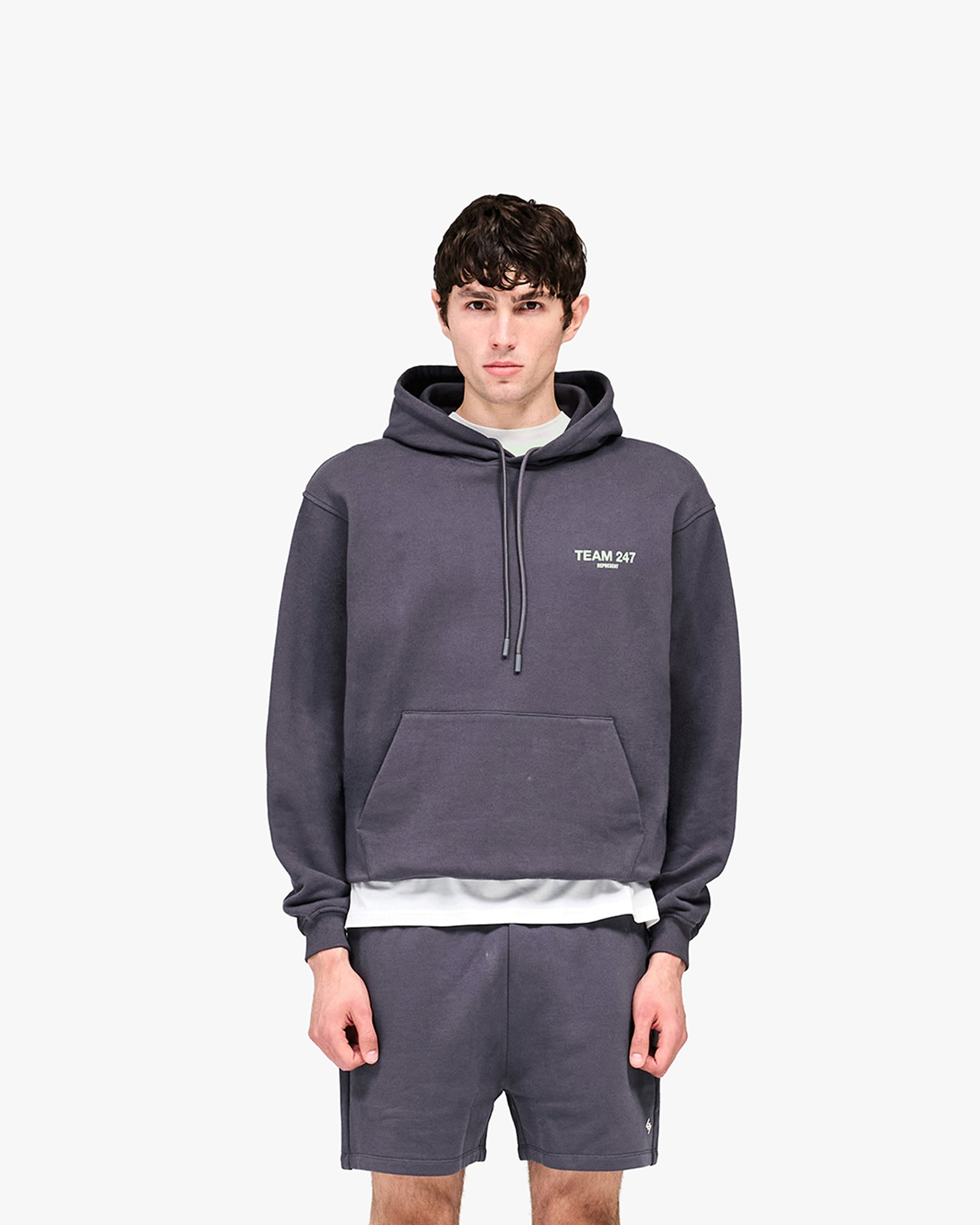 Team 247 Oversized Hoodie - Graphene