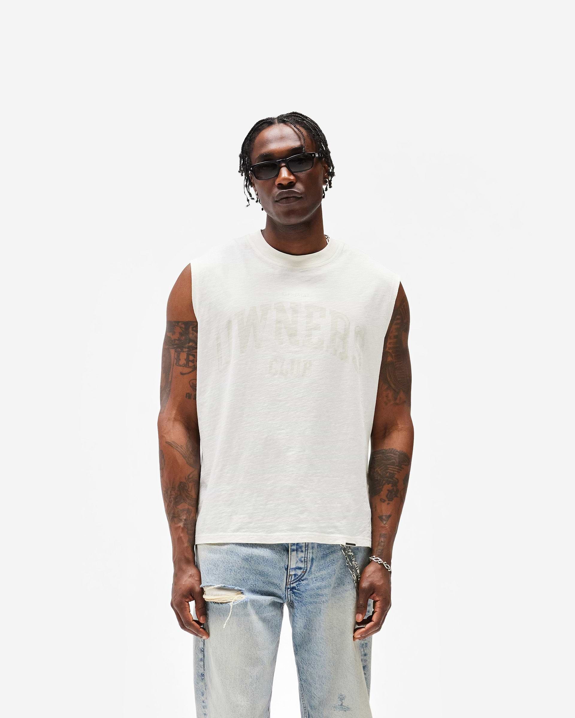 Represent Owners Club Tank - Chalk
