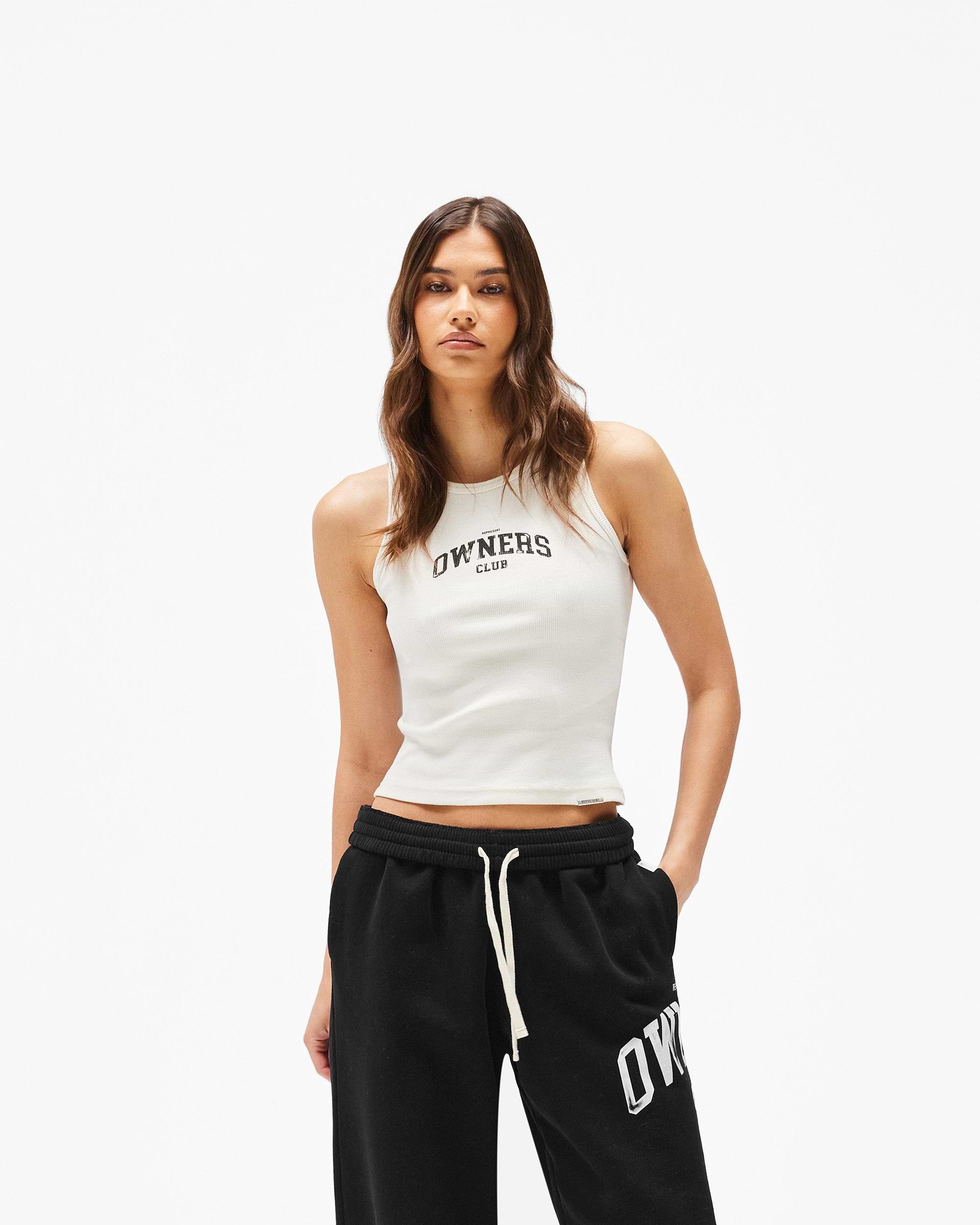 Represent Owners Club Rib Vest - Chalk