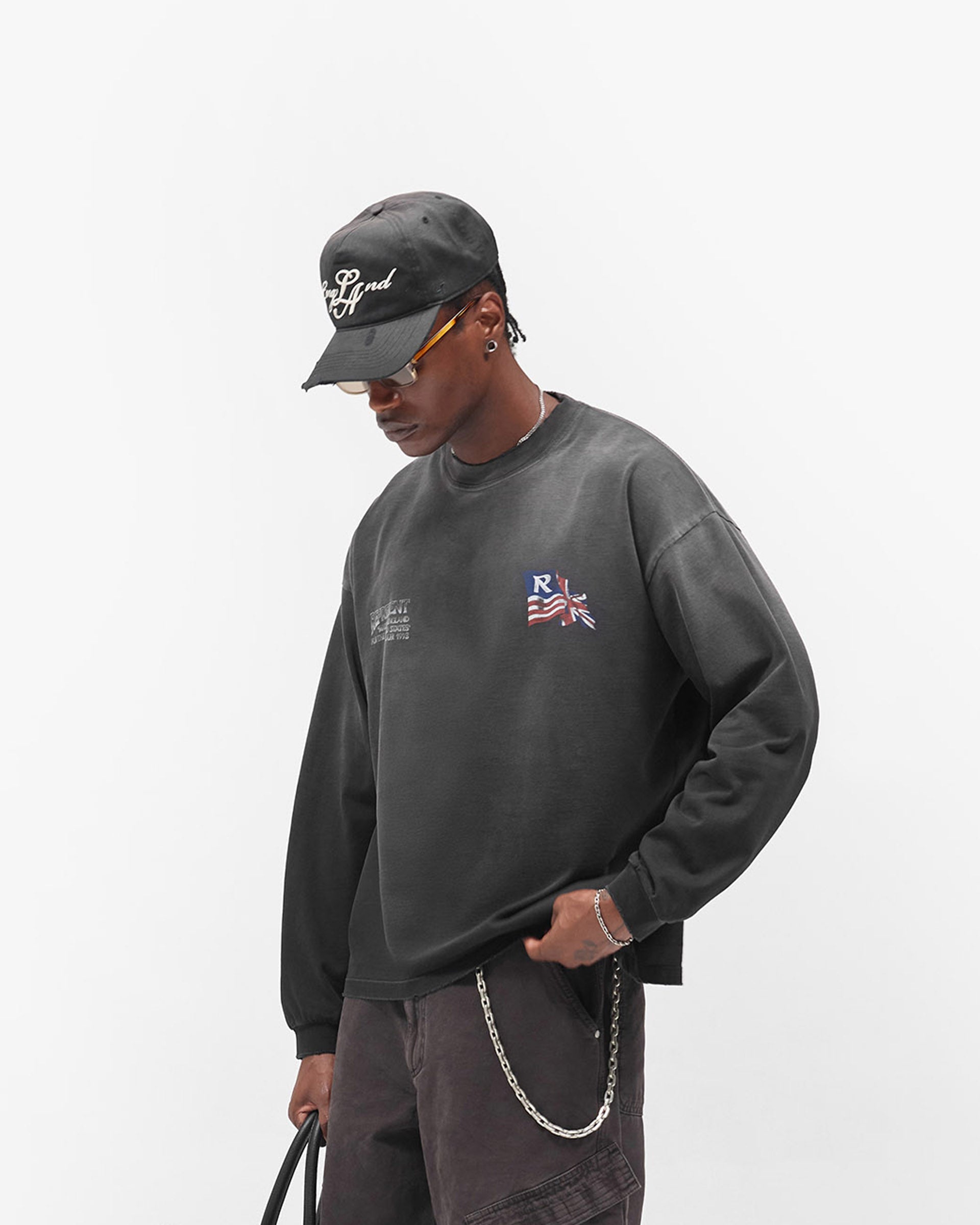 Eagle Long Sleeve T-Shirt - Black