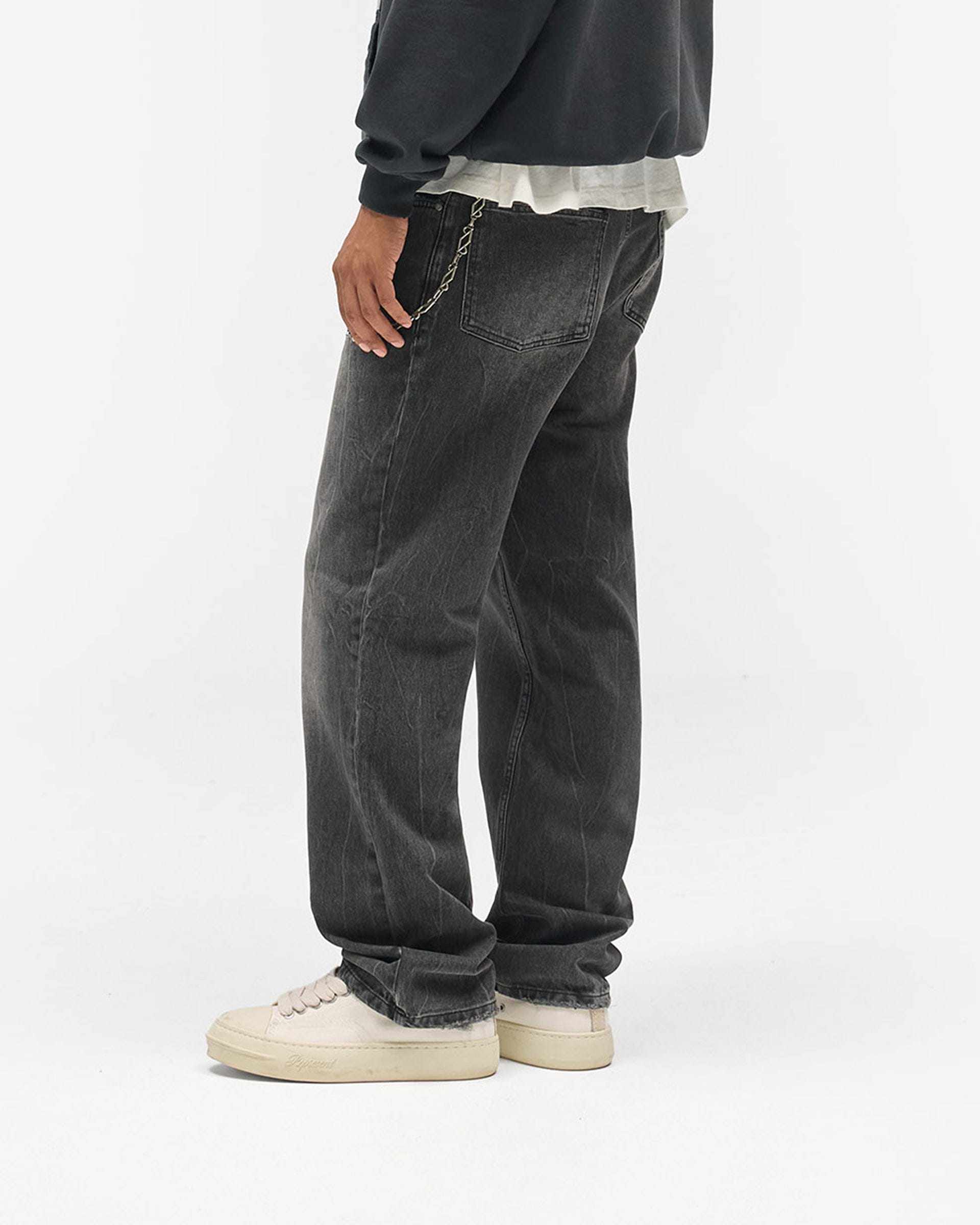 Heaton Denim - Diffused Black