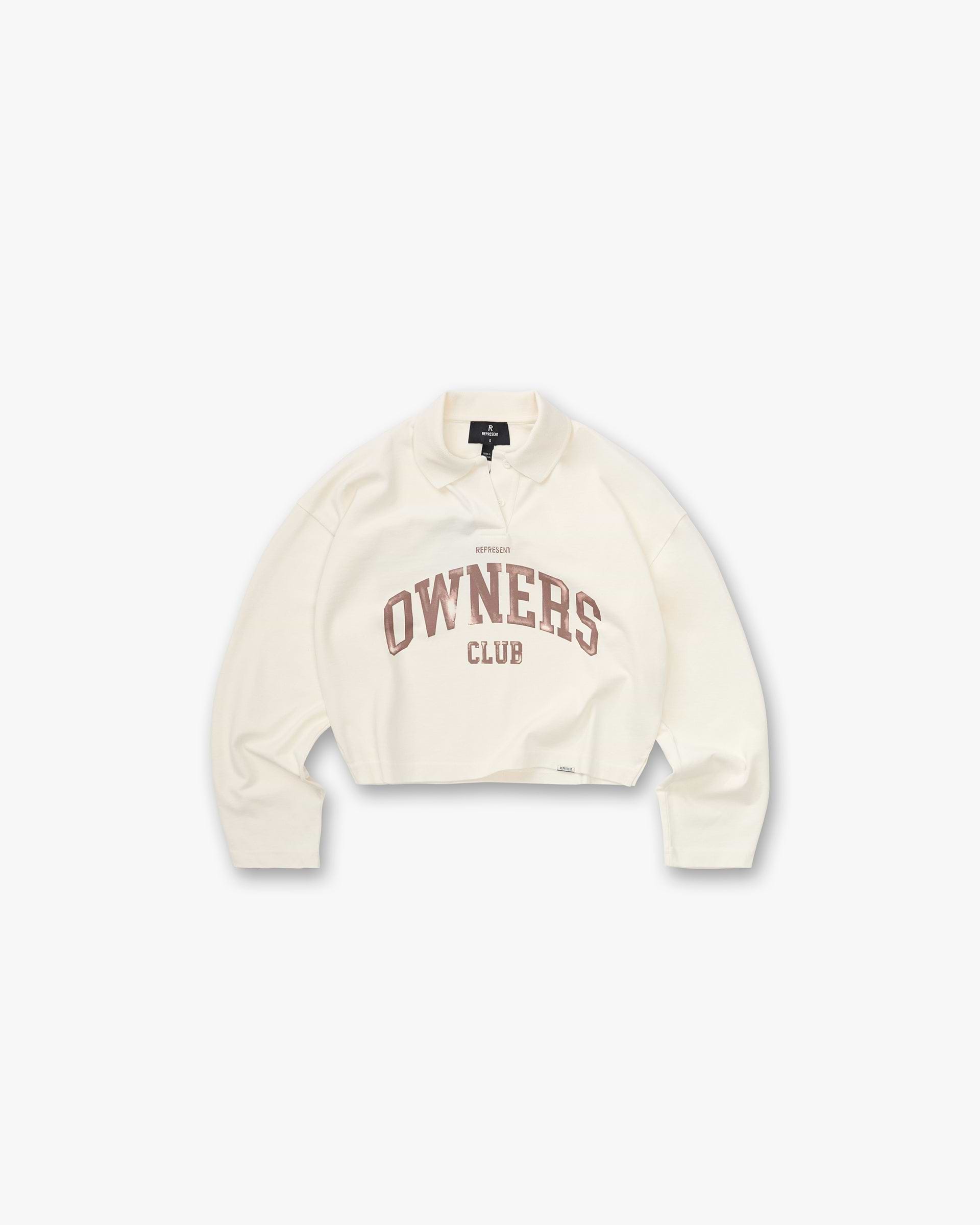 Represent Owners Club Rugby Polo - Chalk