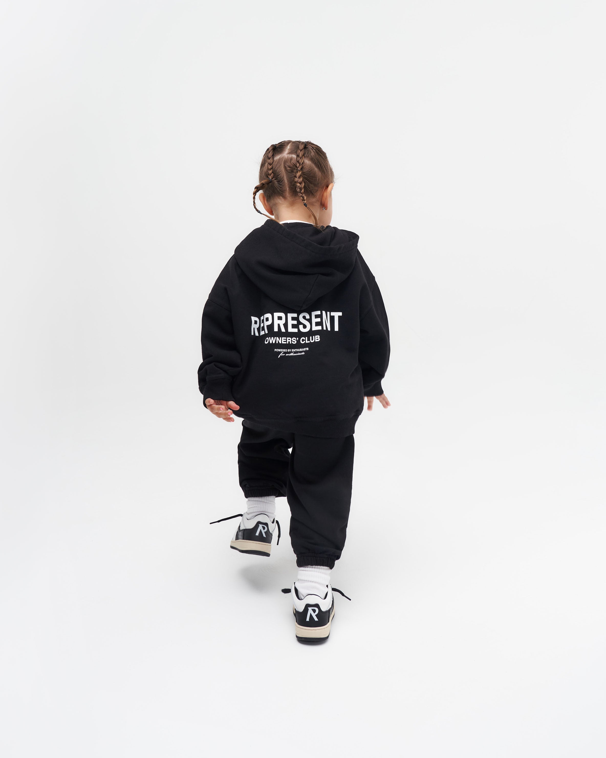 Represent Mini Owners Club Sweatpants | Black Pants Owners Club | Represent Clo