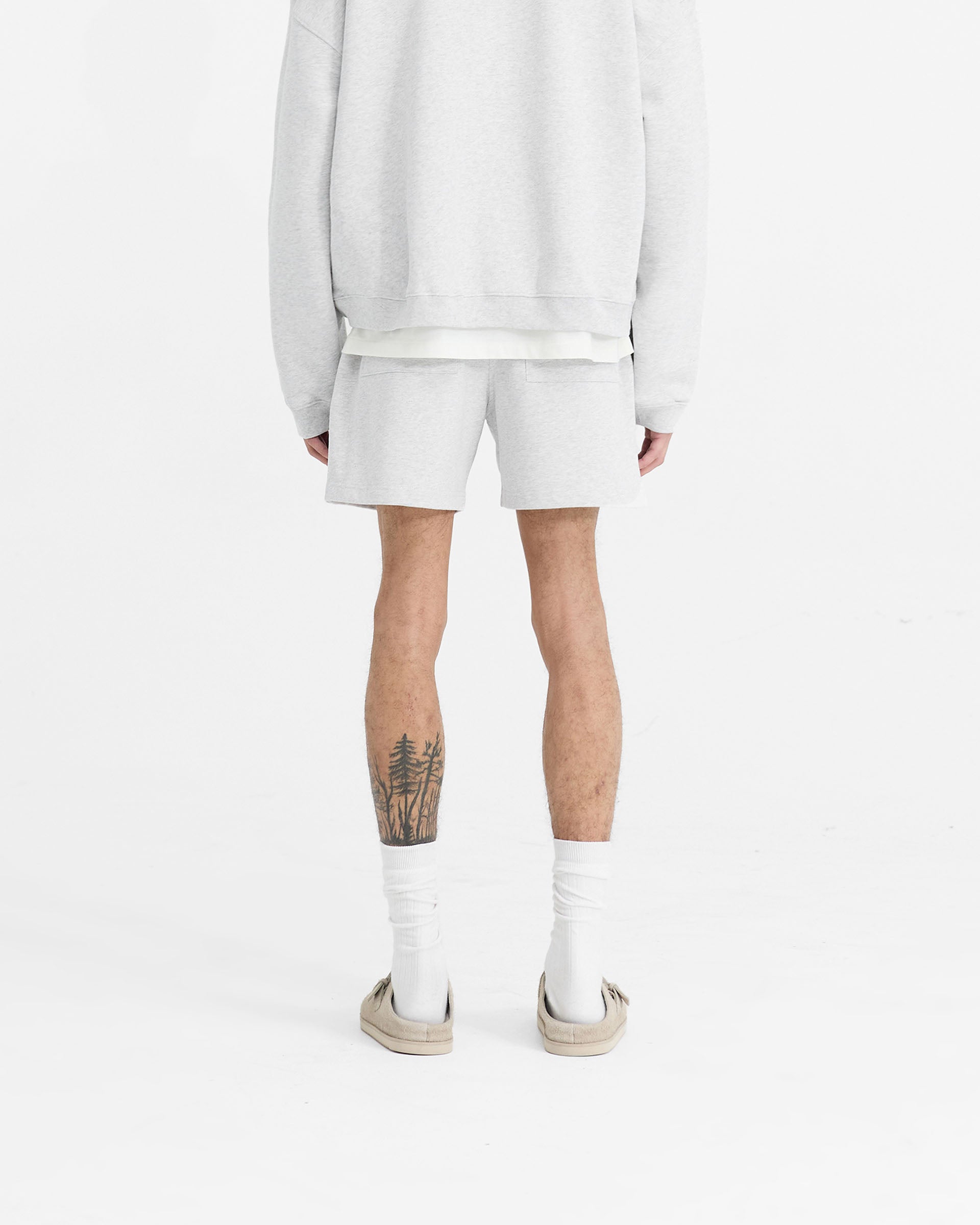 Initial Sweatshorts - Jet Black