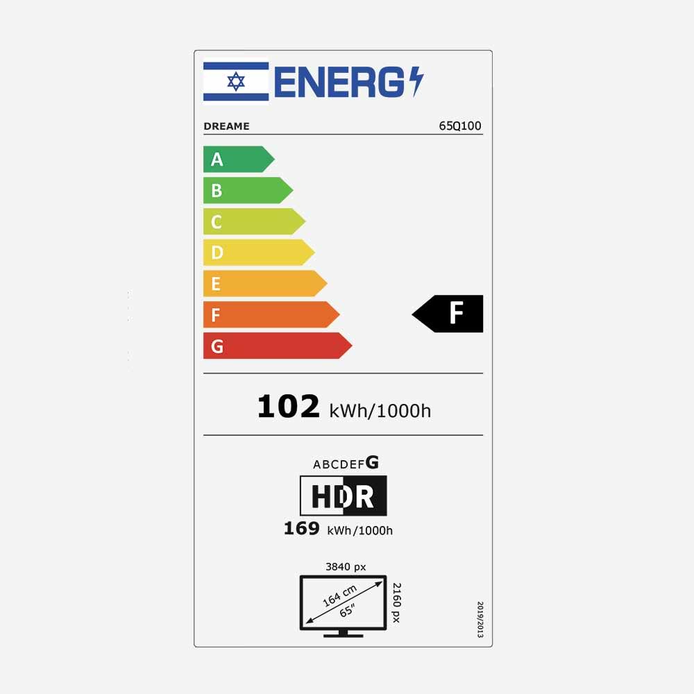 65"Q100 VIVID QLED 4K TV