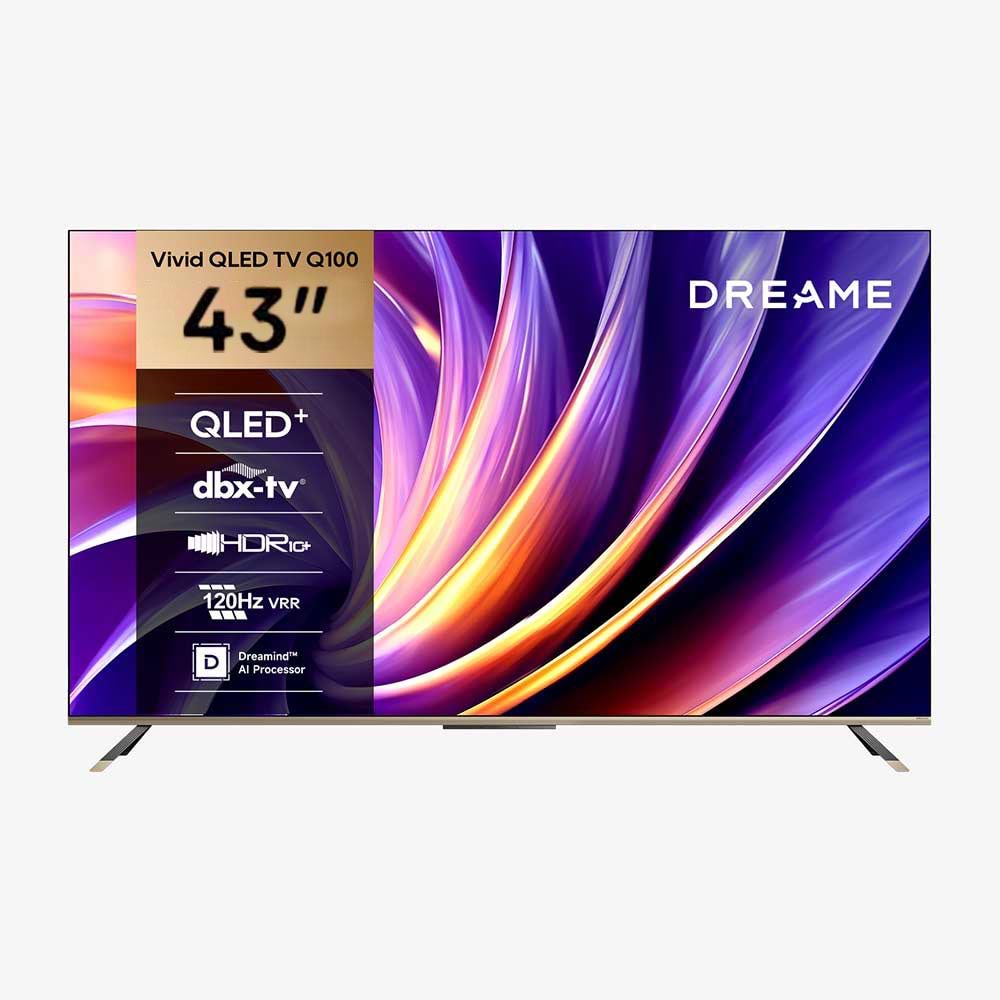 43"Q100 VIVID QLED 4K TV