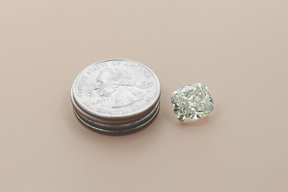6.28ct Man made diamond
