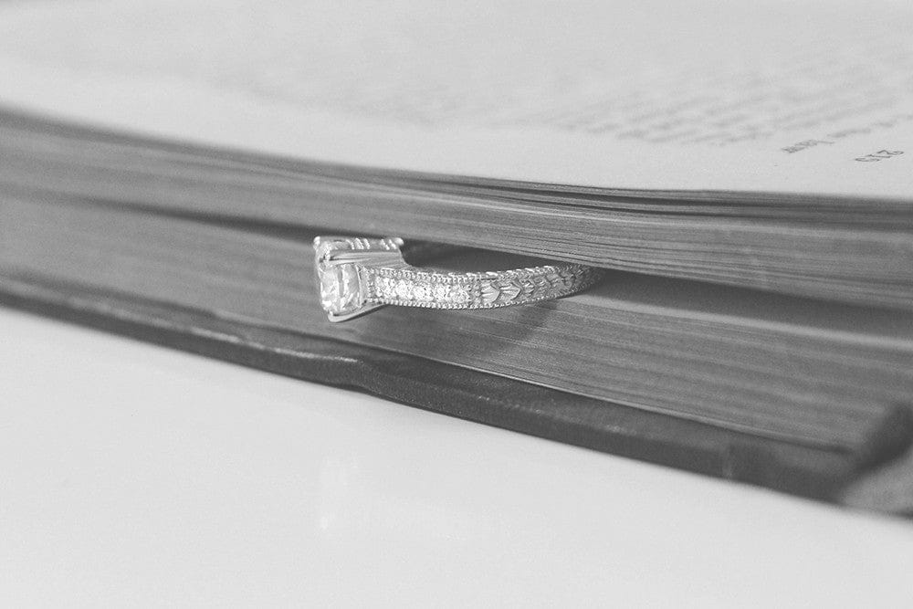 Honey Vintage Engagement Ring