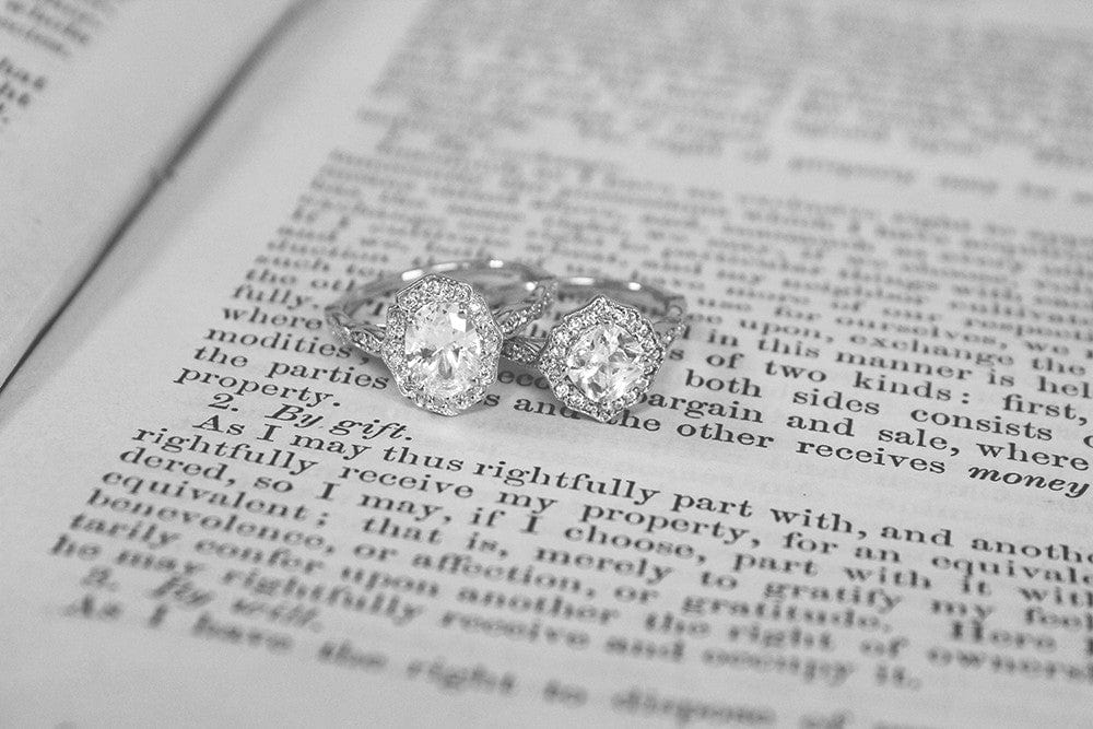 Paris Stackable Vintage Engagement Ring
