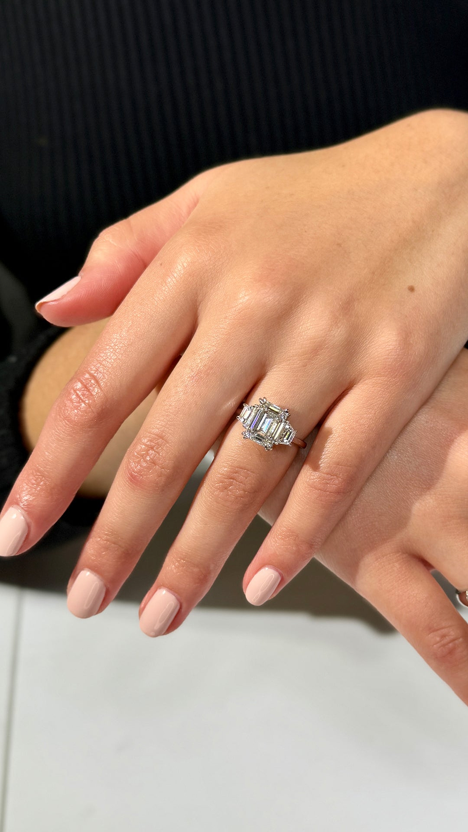 Three Stone Diamond Ring