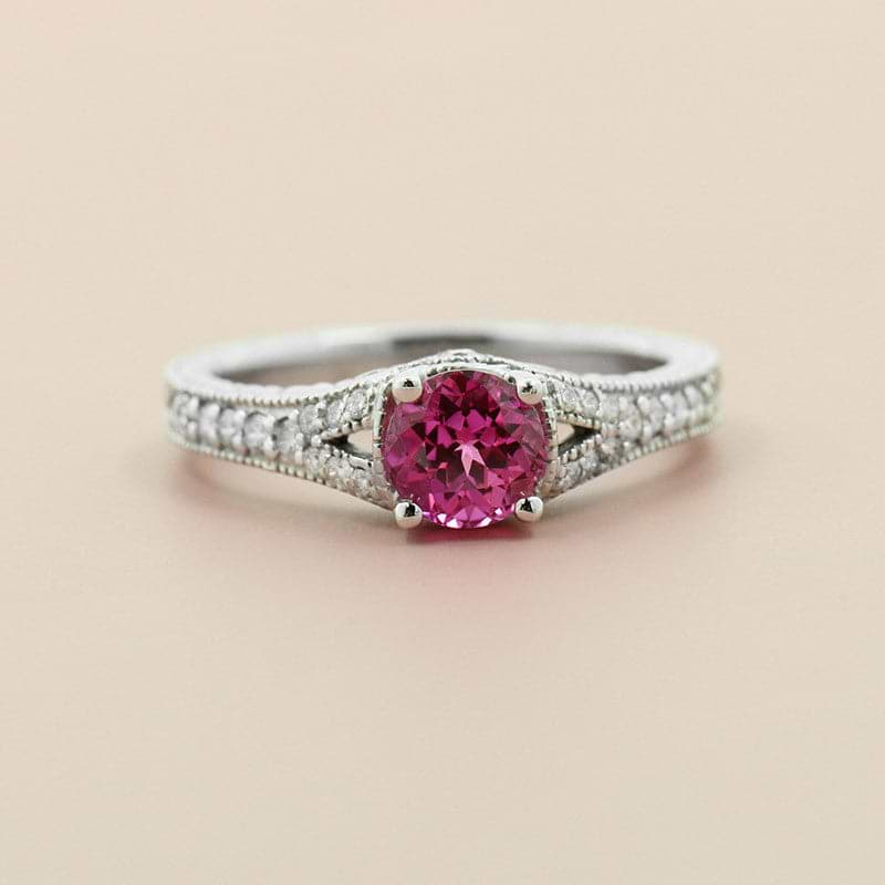Bella Vintage Engagement Ring