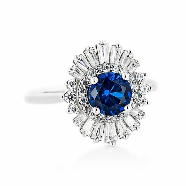Delphine Vintage Engagement Ring