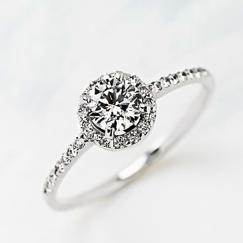 Diamond Halo Ring