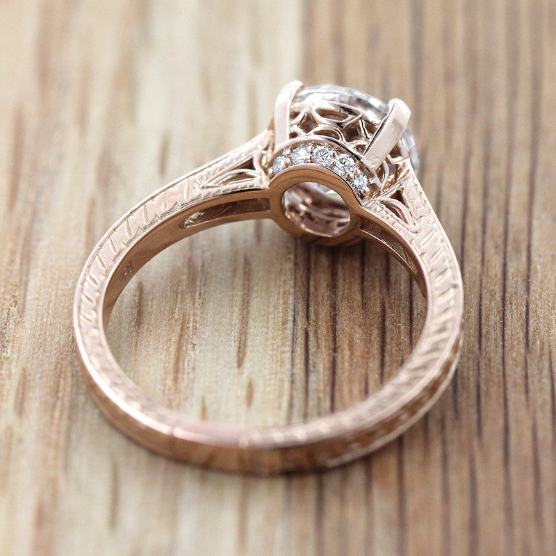 Ella Antique Vintage Wedding Ring