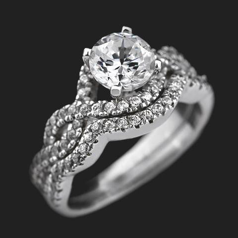 Infinity Vintage wedding sets