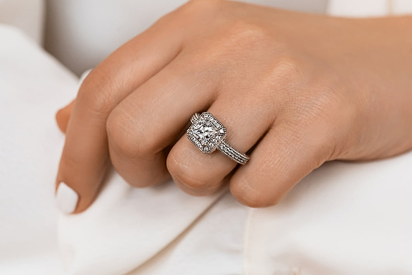 Megan Antique Engagement Ring
