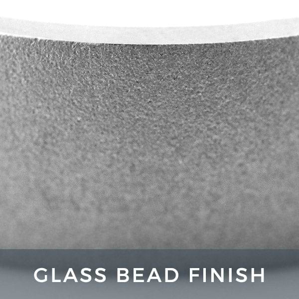 Glass Bead Finish Men's Wedding Band