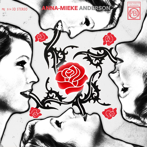 Anna-Mieke Anderson album cover in tribute of The Red Hot Chili Peppers