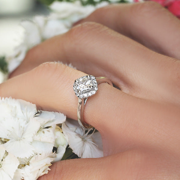 odette vintage engagement ring