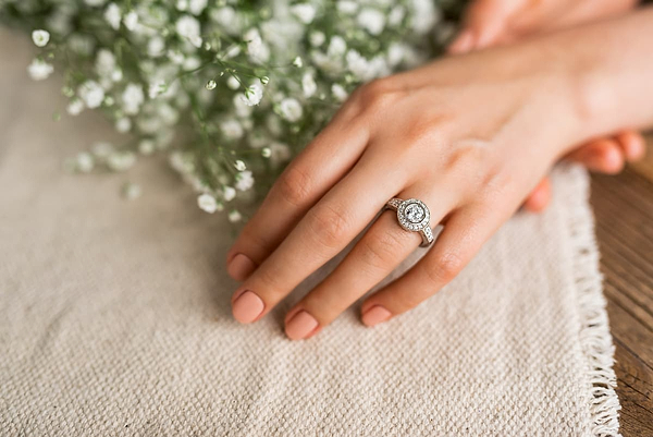 Renee Antique Engagement Ring